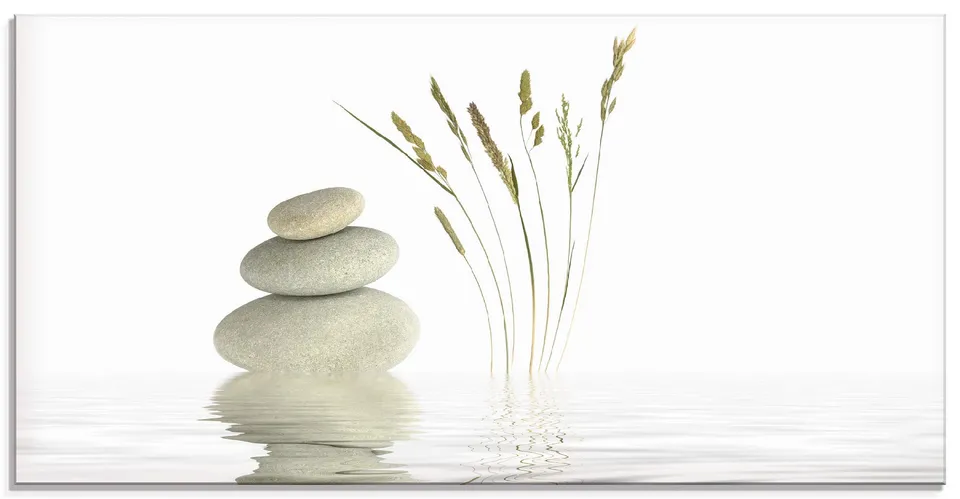 artland-t5vb-glasbild-60x30-cm-zen-spa-steine-gr-ser image 1
