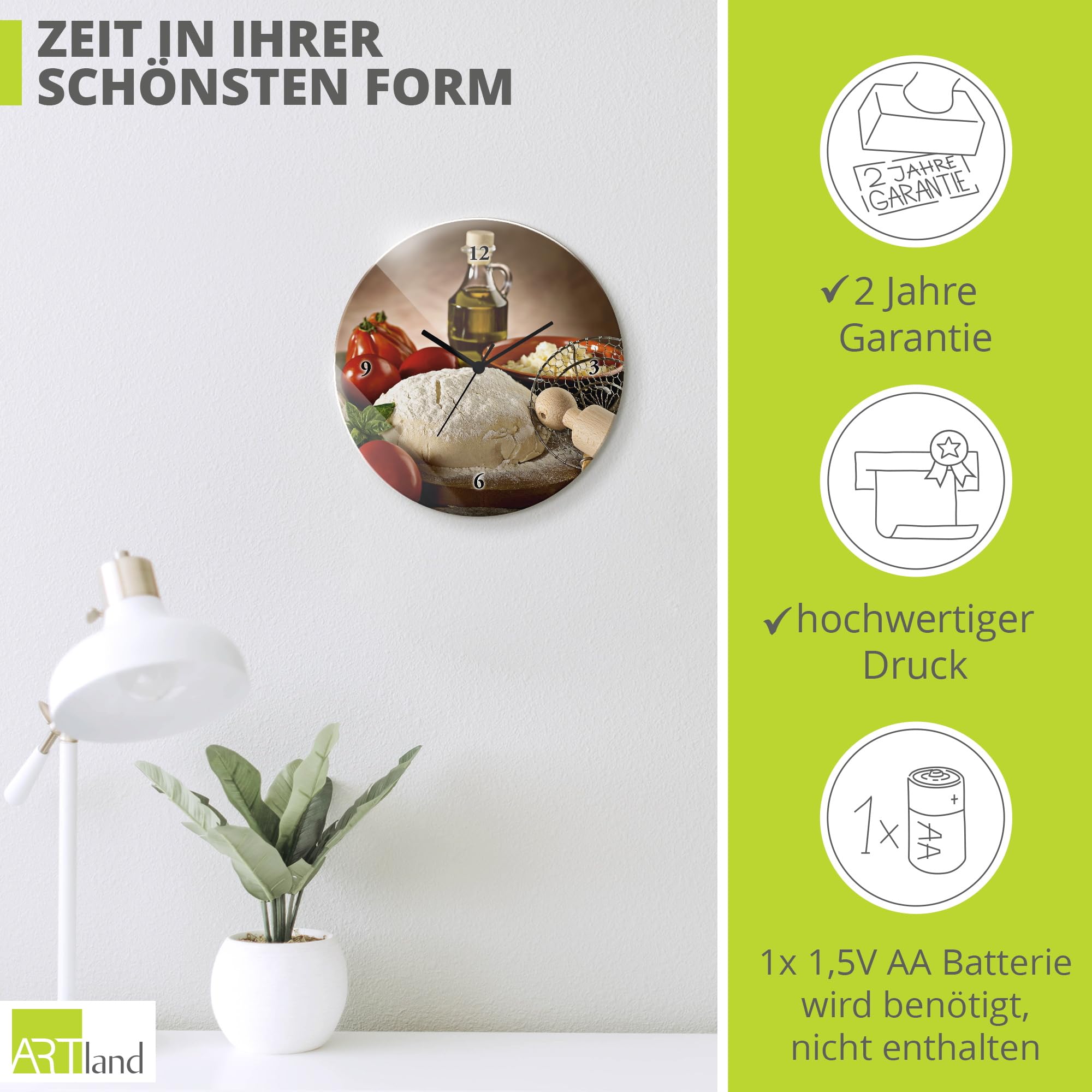 artland-wanduhren-t5uz-funkuhr-pizza-30-cm-lautlos-glas image 3