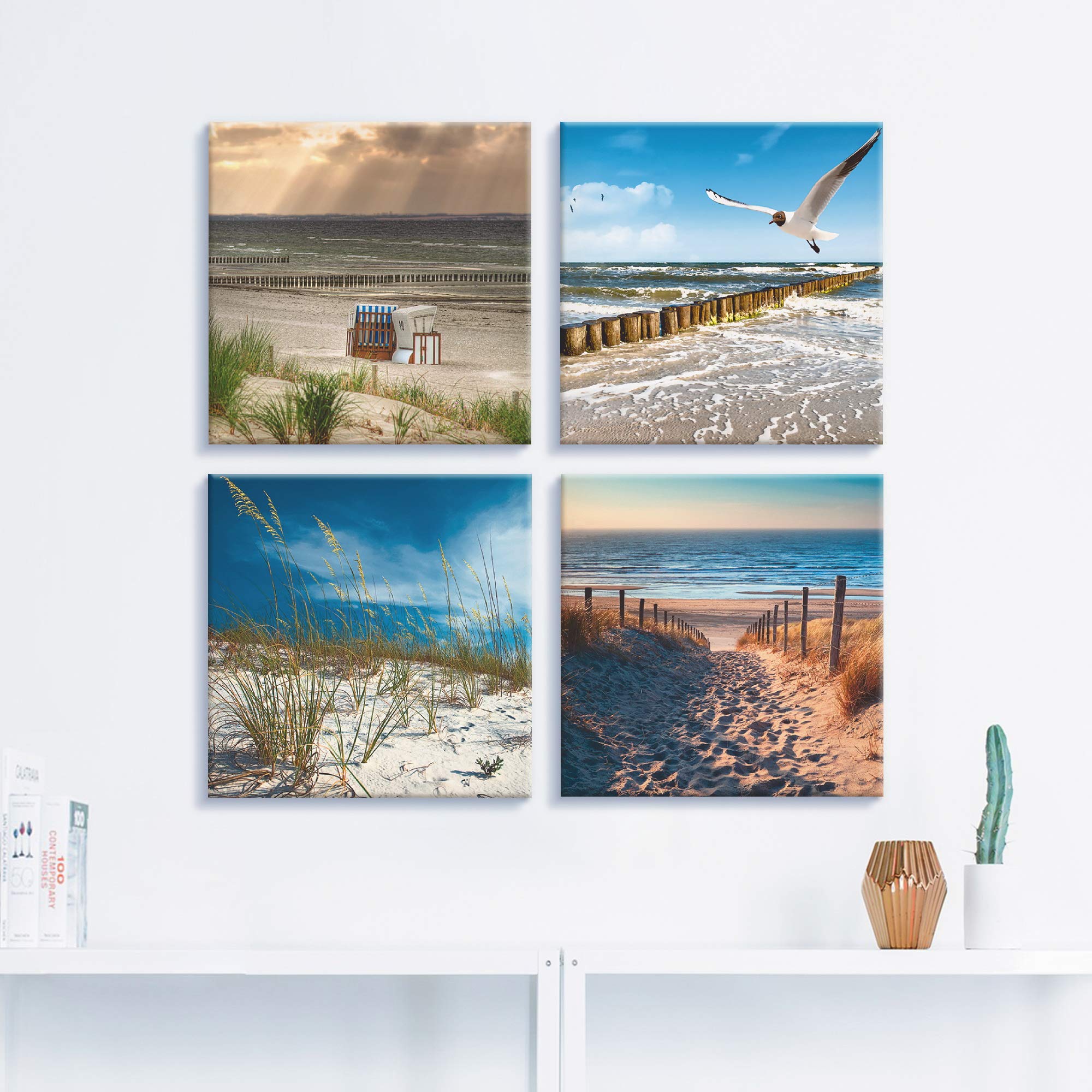 artland-leinwandbilder-k2vb-leinwandbild-4tlg-30x30-strand-h image 5