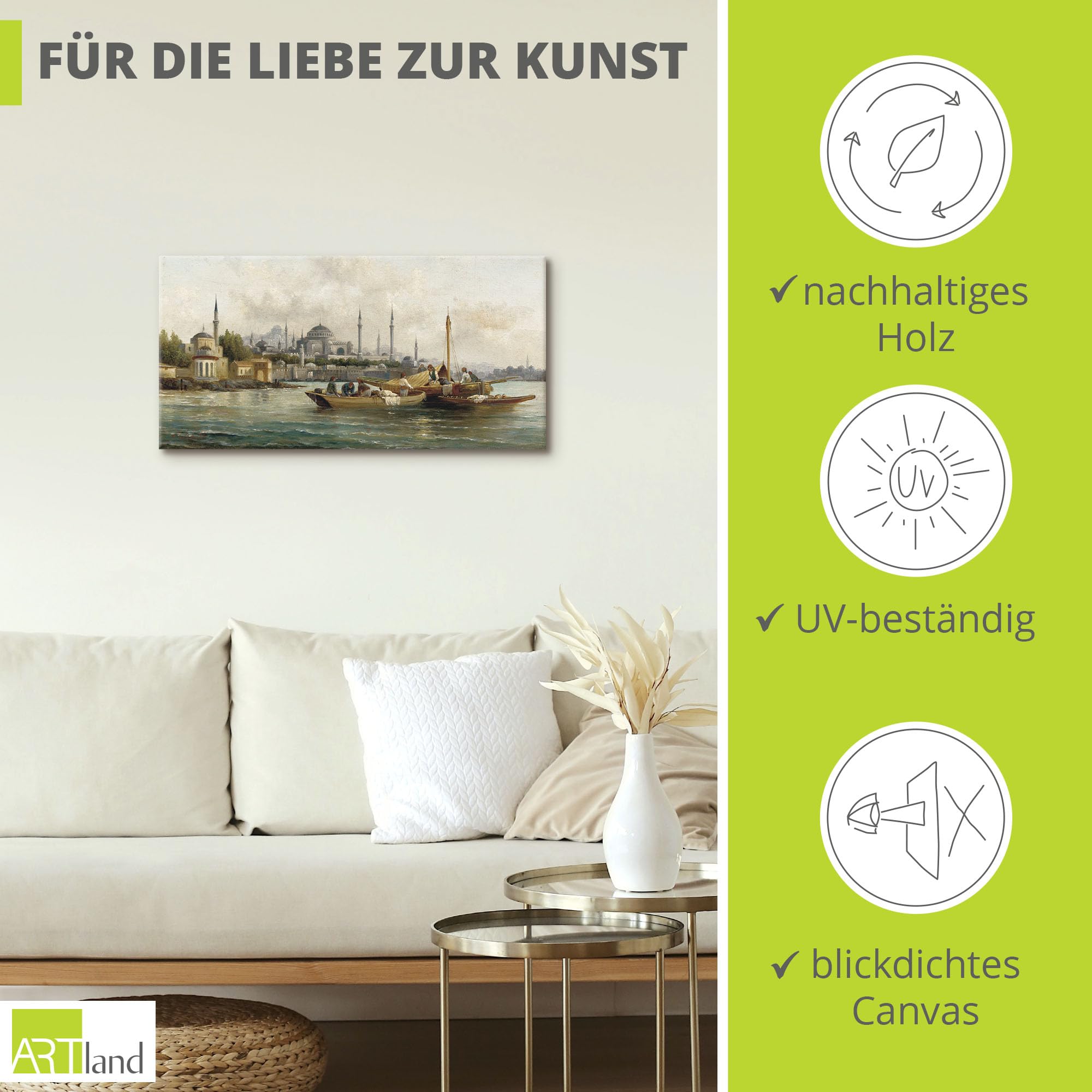 artland-leinwandbilder-istanbul-100x50-cm-leinwand-handelsschiffe image 2