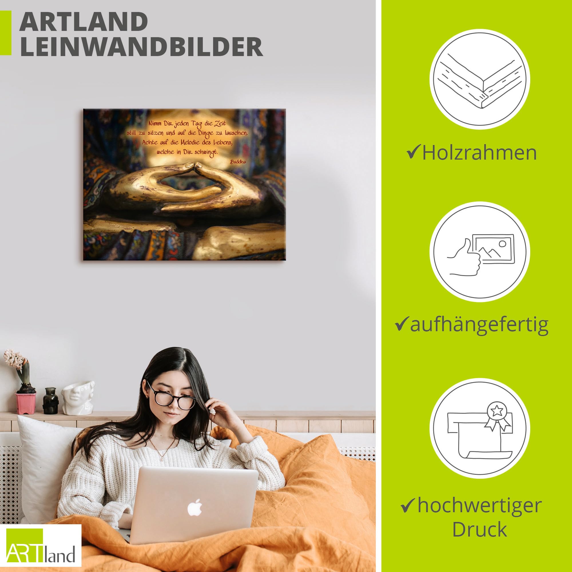 artland-leinwandbilder-q3ma-leinwandbild-60x45-cm-motivation-zen image 3