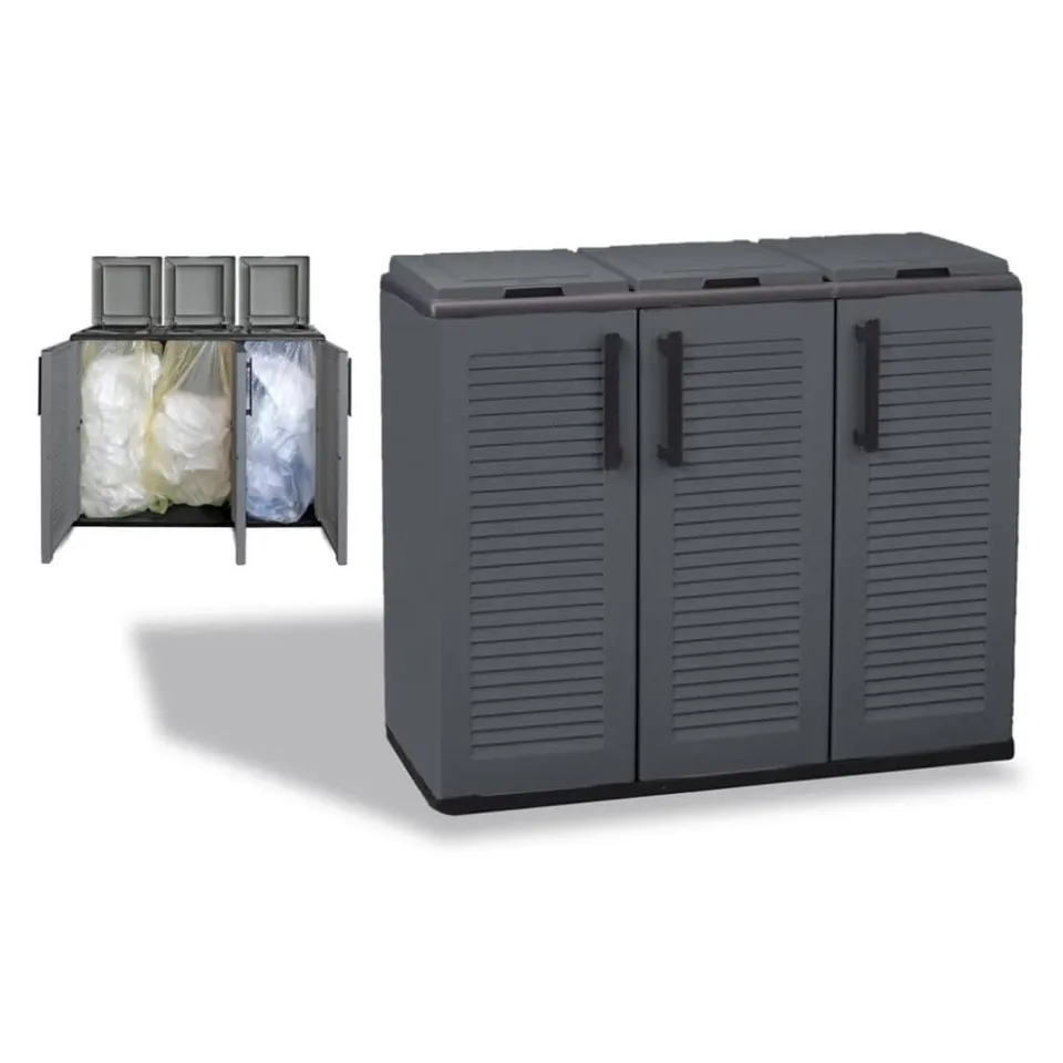 garpet-garten-m-lltrennsystem-3fach-m-llbox-110l-mit-deckel image 1