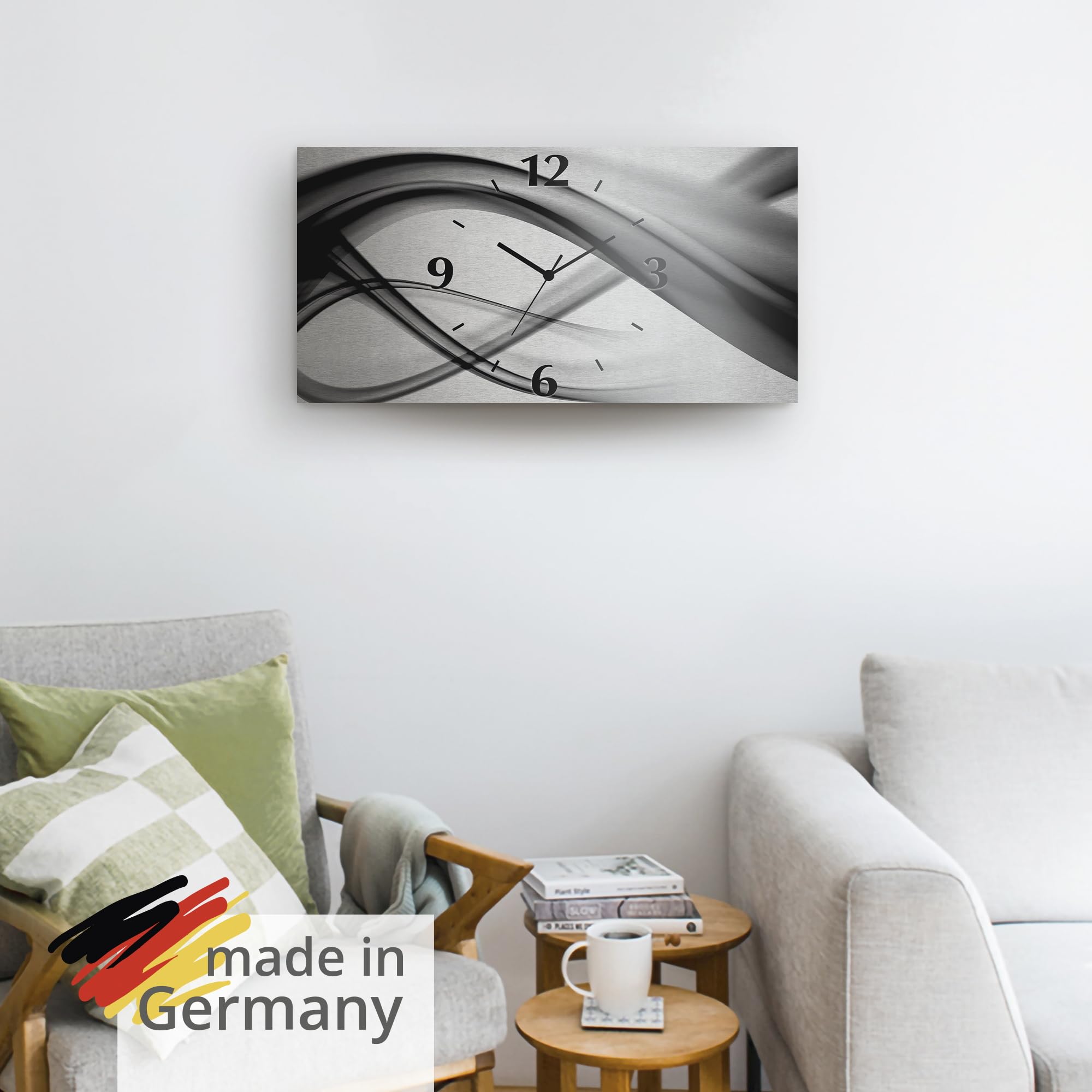 artland-wanduhren-quarzuhr-50x25-welle-abstrakt-s7kq image 6