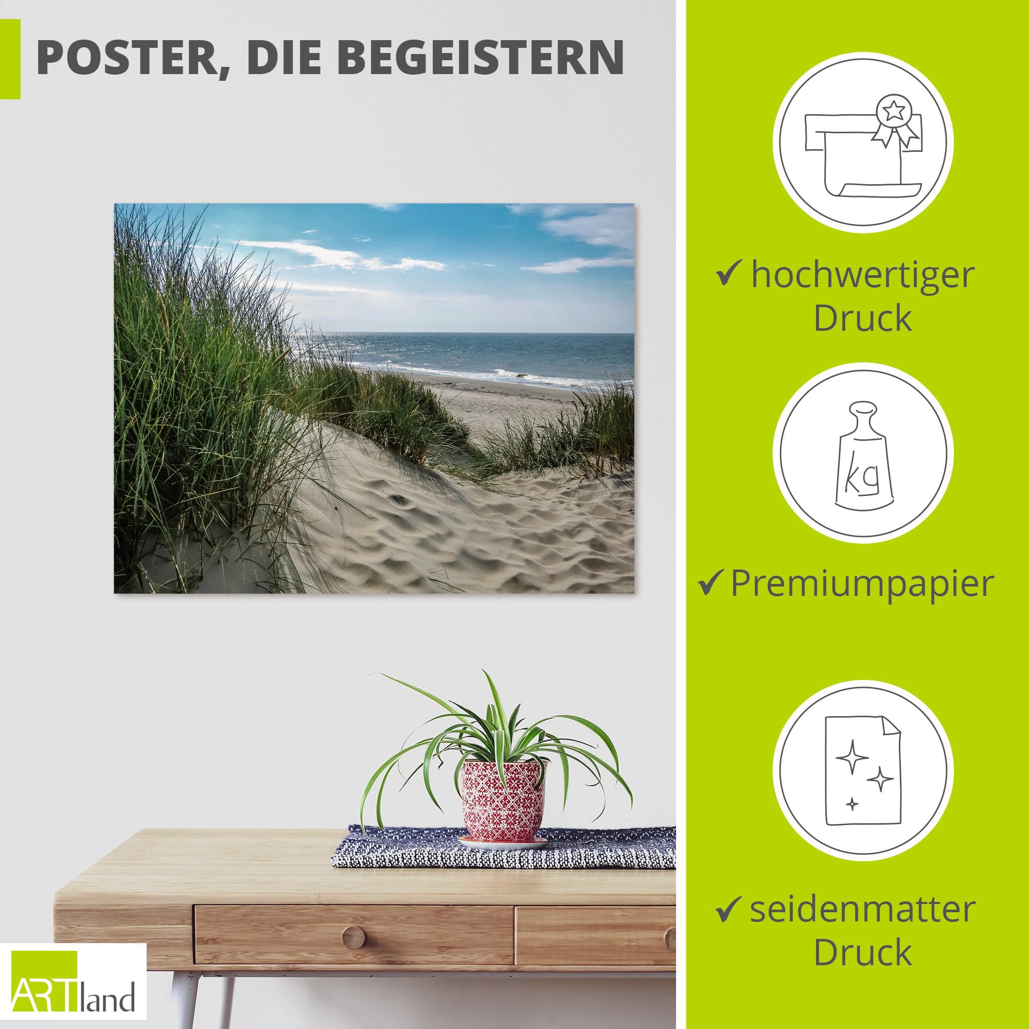 artland-strand-poster-80x60-cm-meer-maritim-t1oe image 2