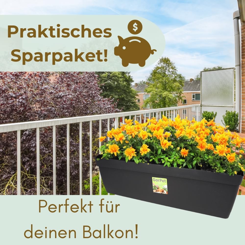 garpet-garten-blumenkasten-50-cm-2er-set-halterung-wasserspeicher image 6