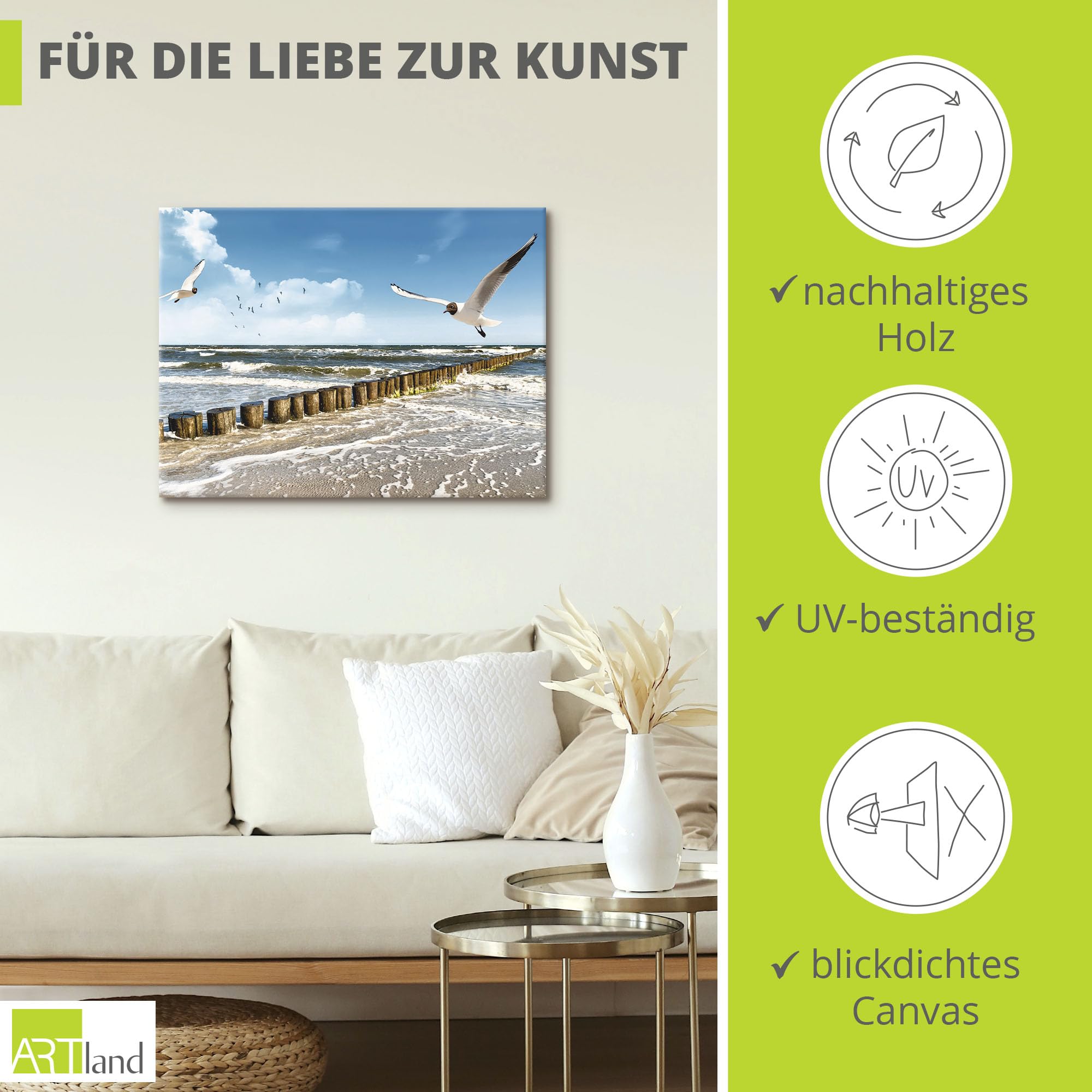 artland-leinwandbilder-ostsee-m-we-leinwandbild-40x30-cm-strand image 2