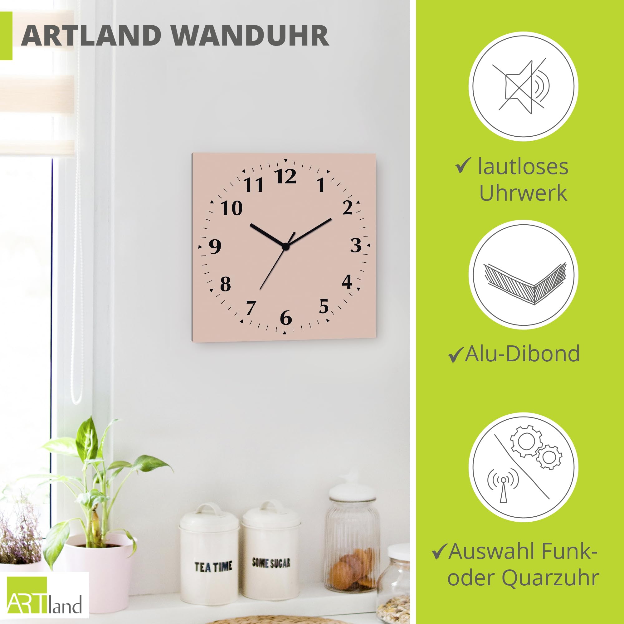 artland-wanduhren-s7kk-wanduhr-rosa-30x30-cm-lautlos image 2