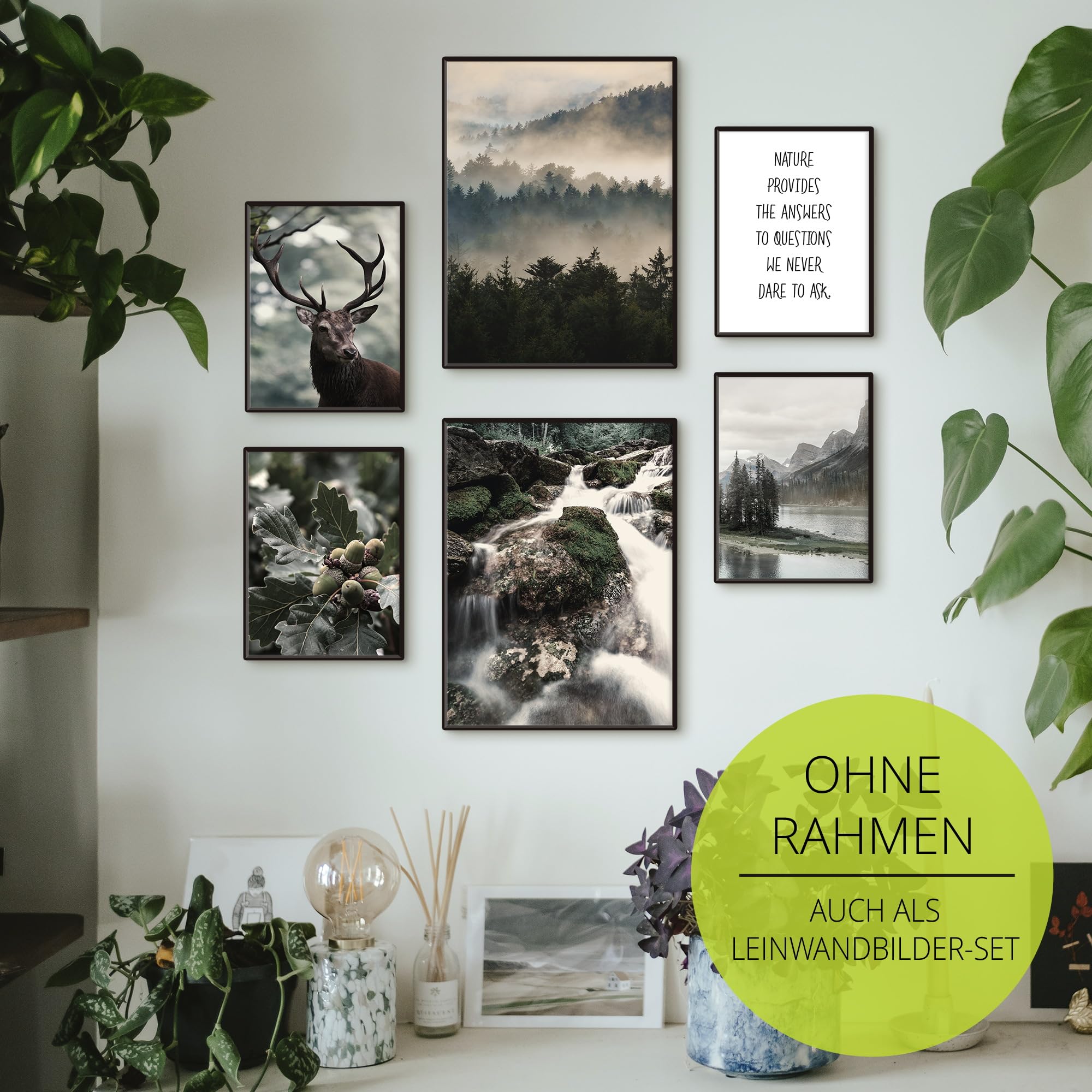 artland-posterset-mystic-forest-6-tlg-2xa3-4xa4-ohne-rahmen image 3