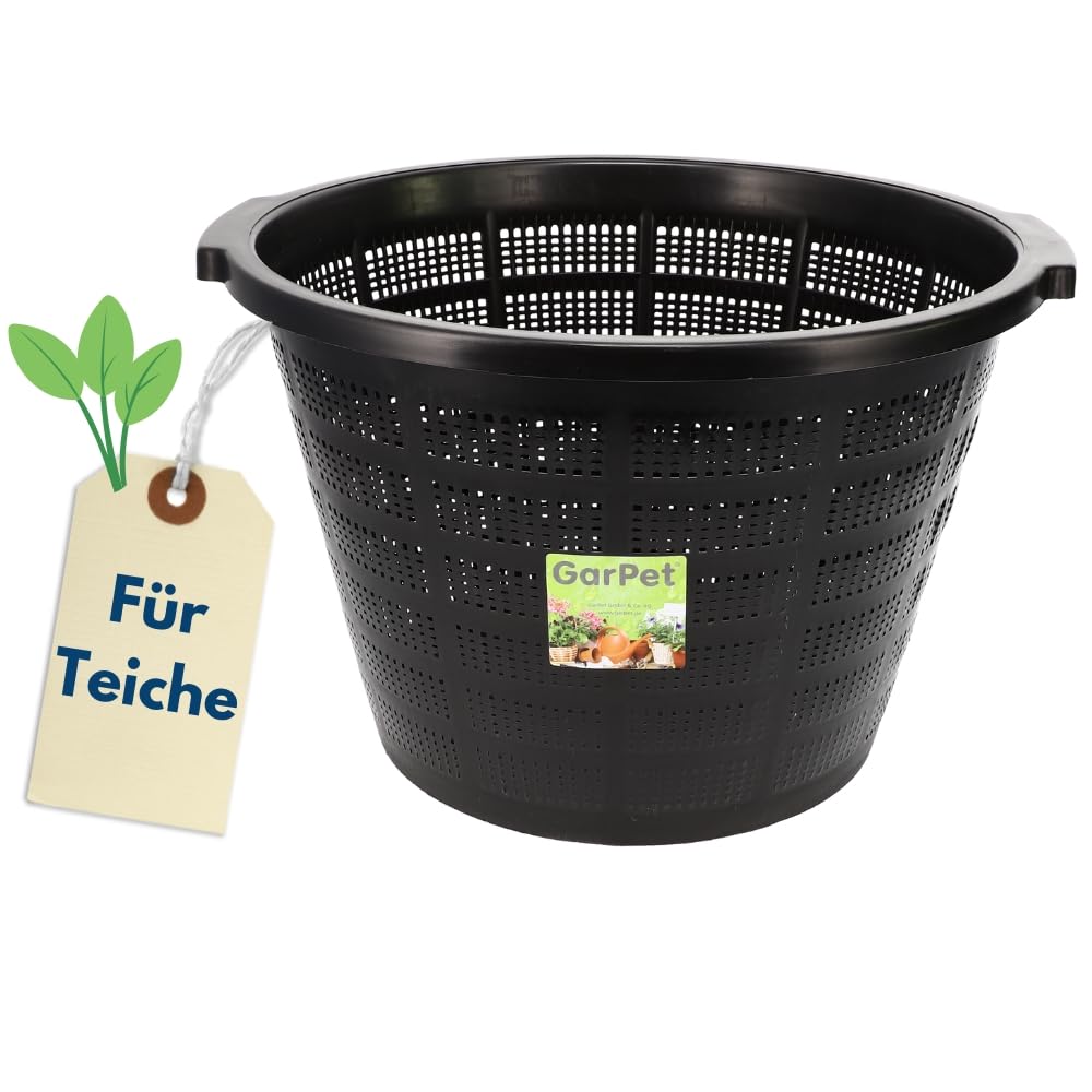 garpet-garten-pflanzkorb-rund-40-cm-teichpflanzkorb-schwarz image 1