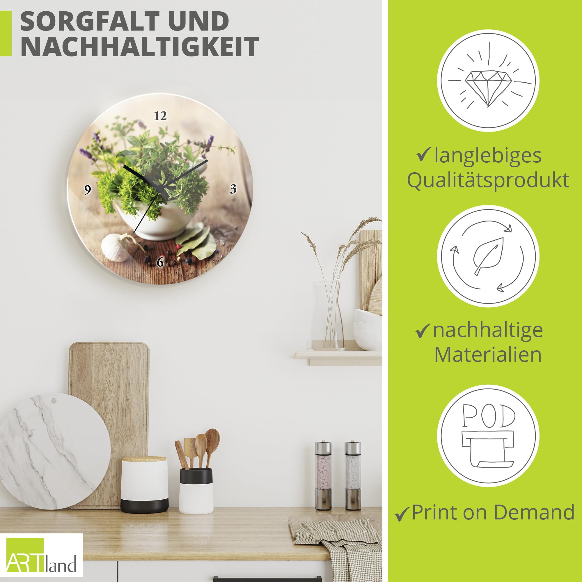 artland-wanduhren-t5qg-funkuhr-kr-uter-30-cm-lautlos-glas image 5
