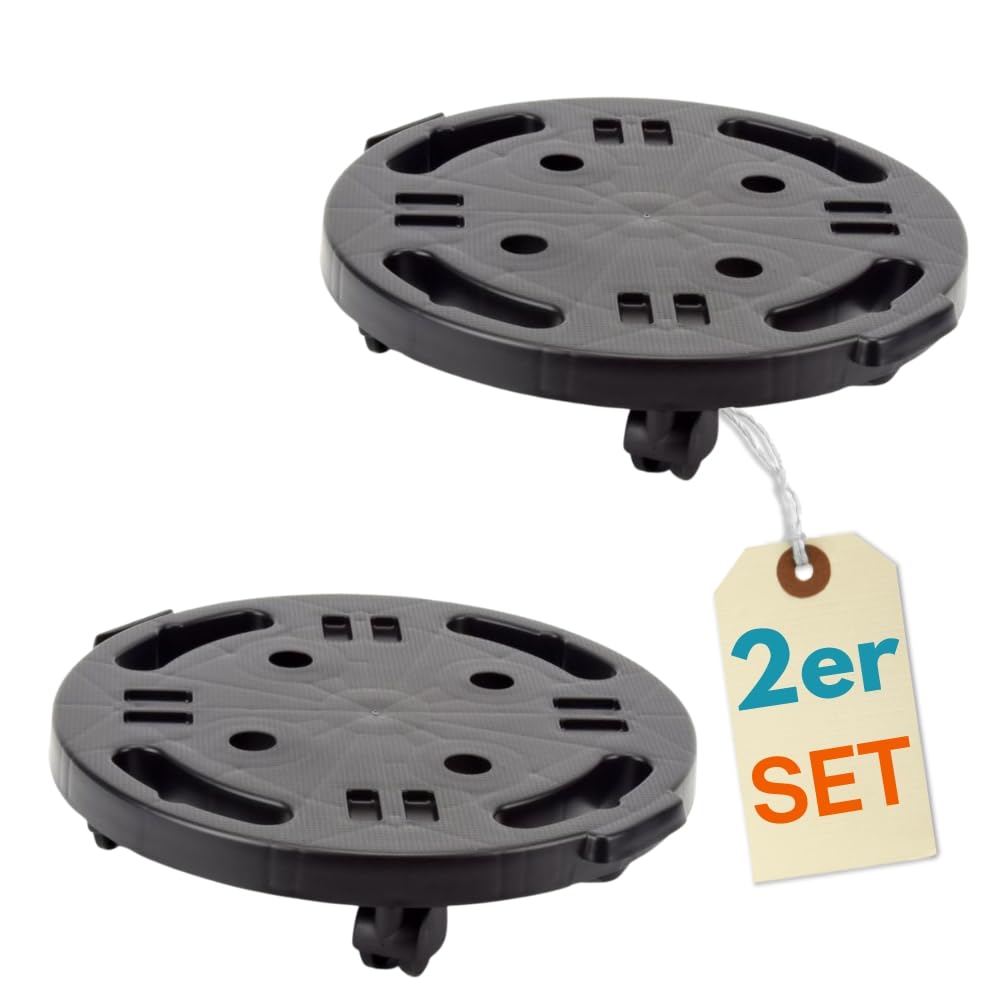garpet-garten-pflanzenroller-rund-30-2er-set-transportroller image 1