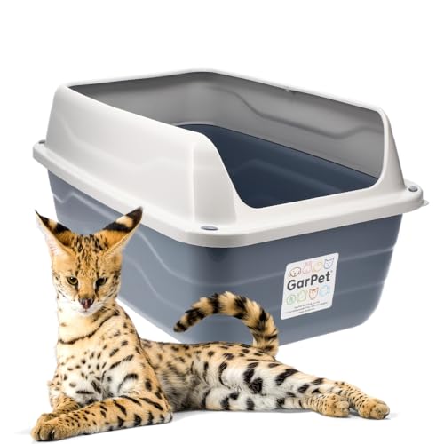 garpet-tierwelt-xxl-katzentoilette-offen-hoher-rand-56x40-cm image 8
