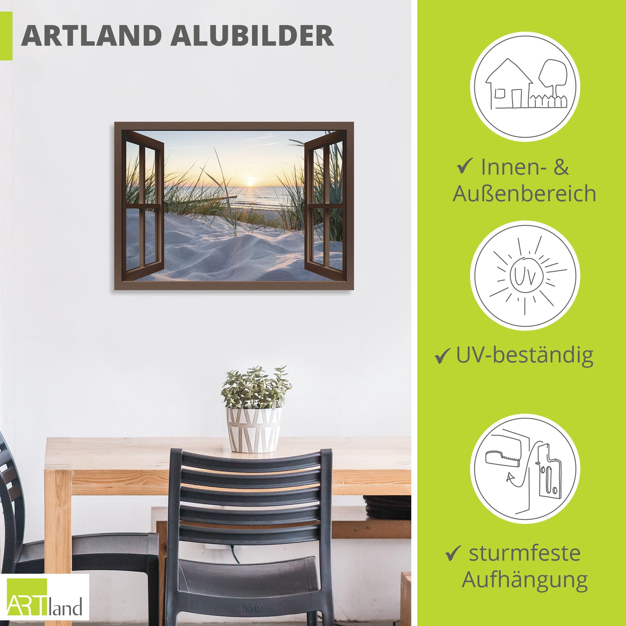 artland-alubilder-fensterblick-strand-alubild-130x90-cm image 3