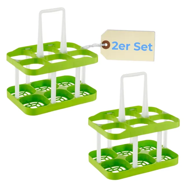 garpet-wohnen-flaschentasche-6-flaschen-2er-set image 1