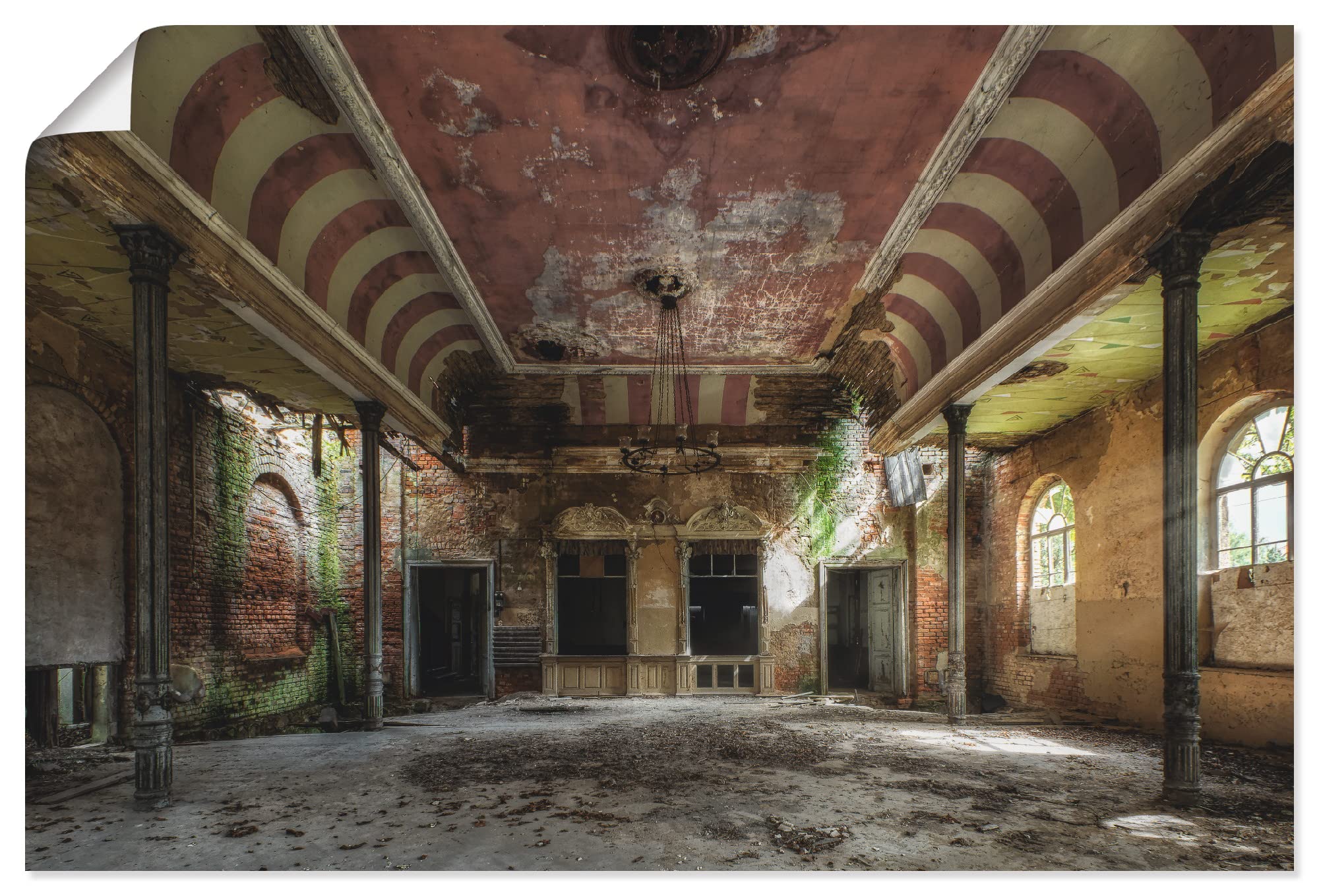 artland-kunstdrucke-treppenhaus-poster-60-x-80-cm-ungerahmt image 4