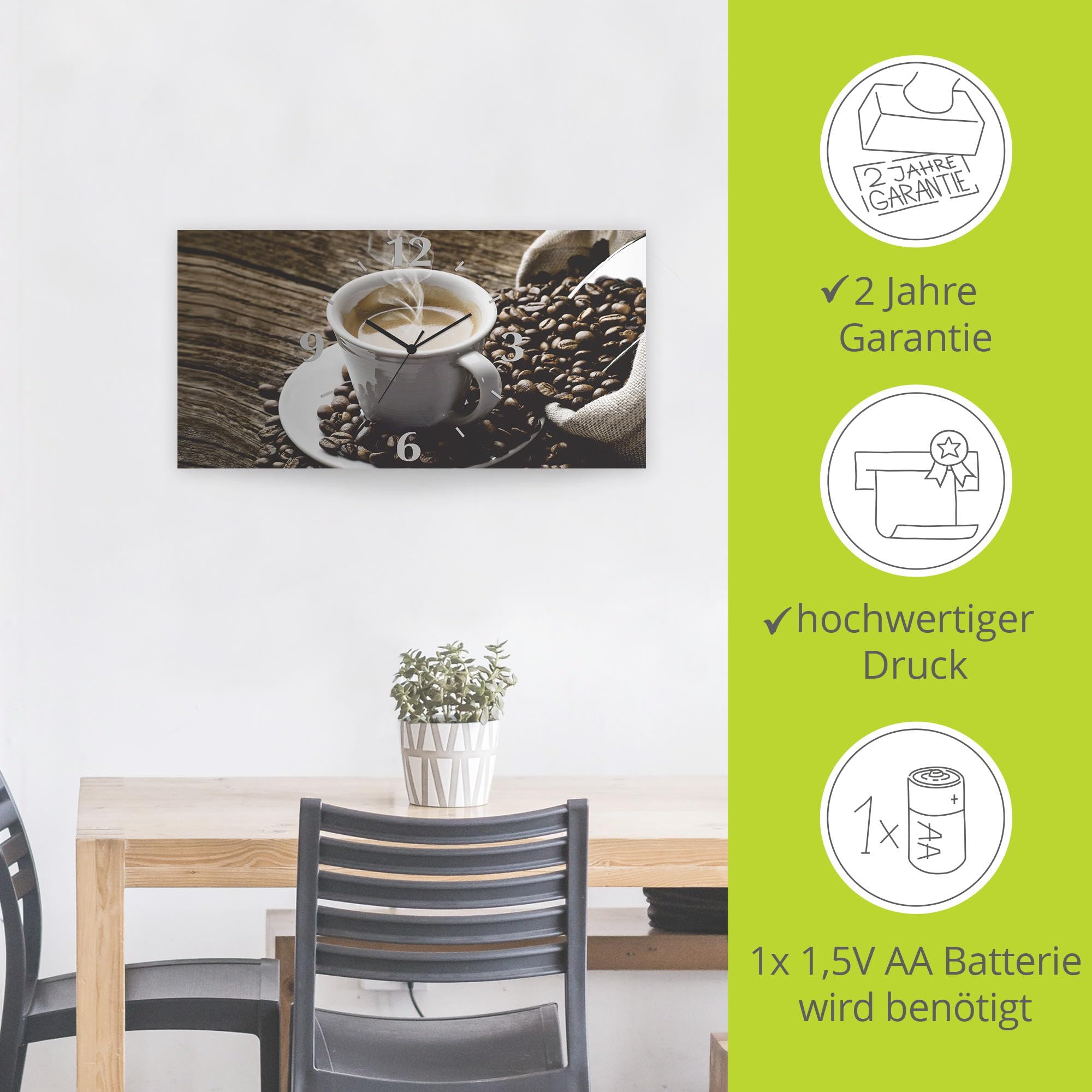artland-wanduhren-t5va-wanduhr-kaffee-50x25-cm-lautlos image 3
