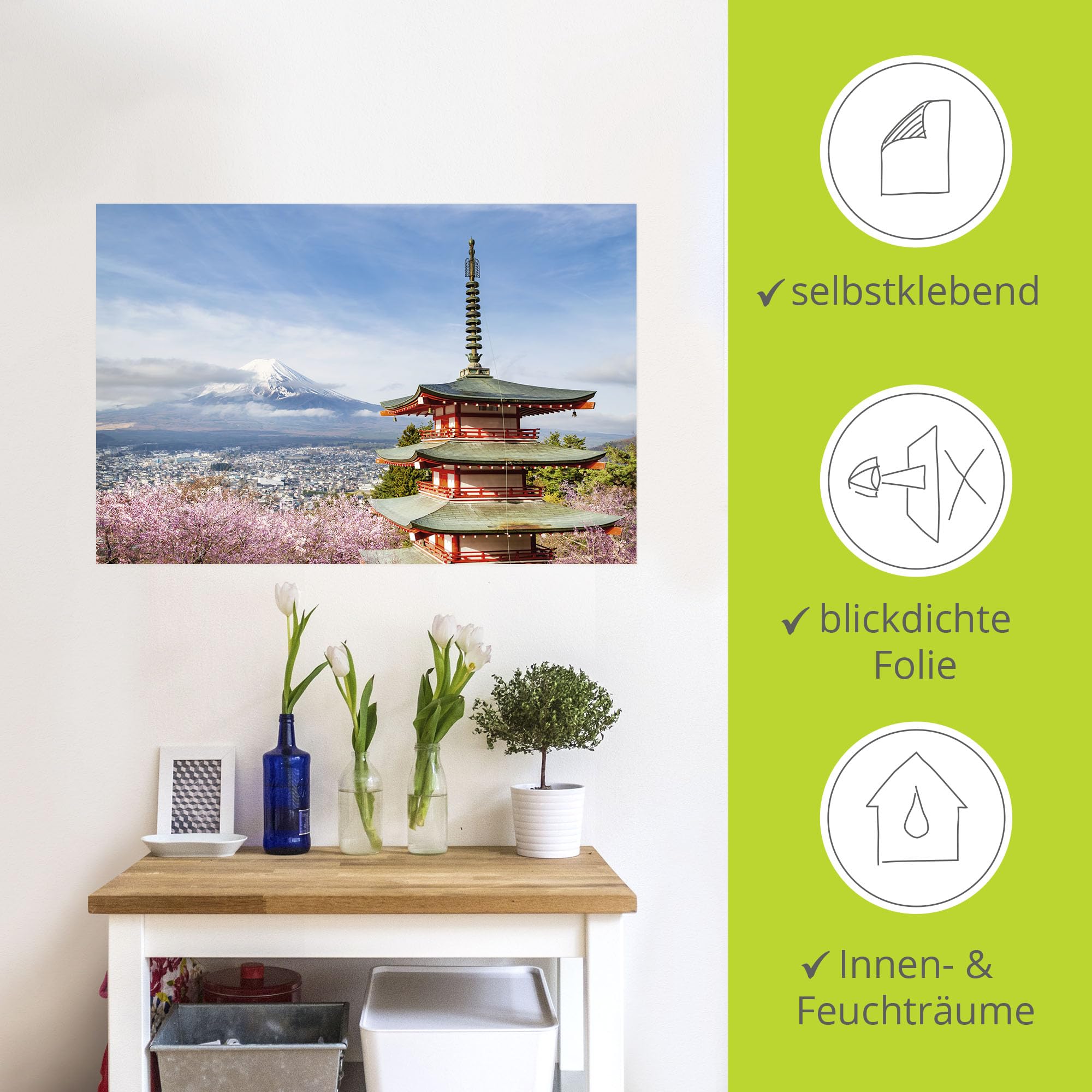 artland-fuji-chureito-pagode-wandtattoo-60x40-cm-u5gr image 3