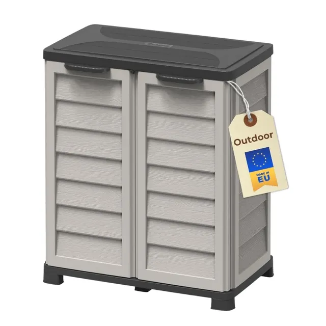 garpet-garten-gartenschrank-89-cm-kunststoff-wetterfest-abschlie-bar image 1