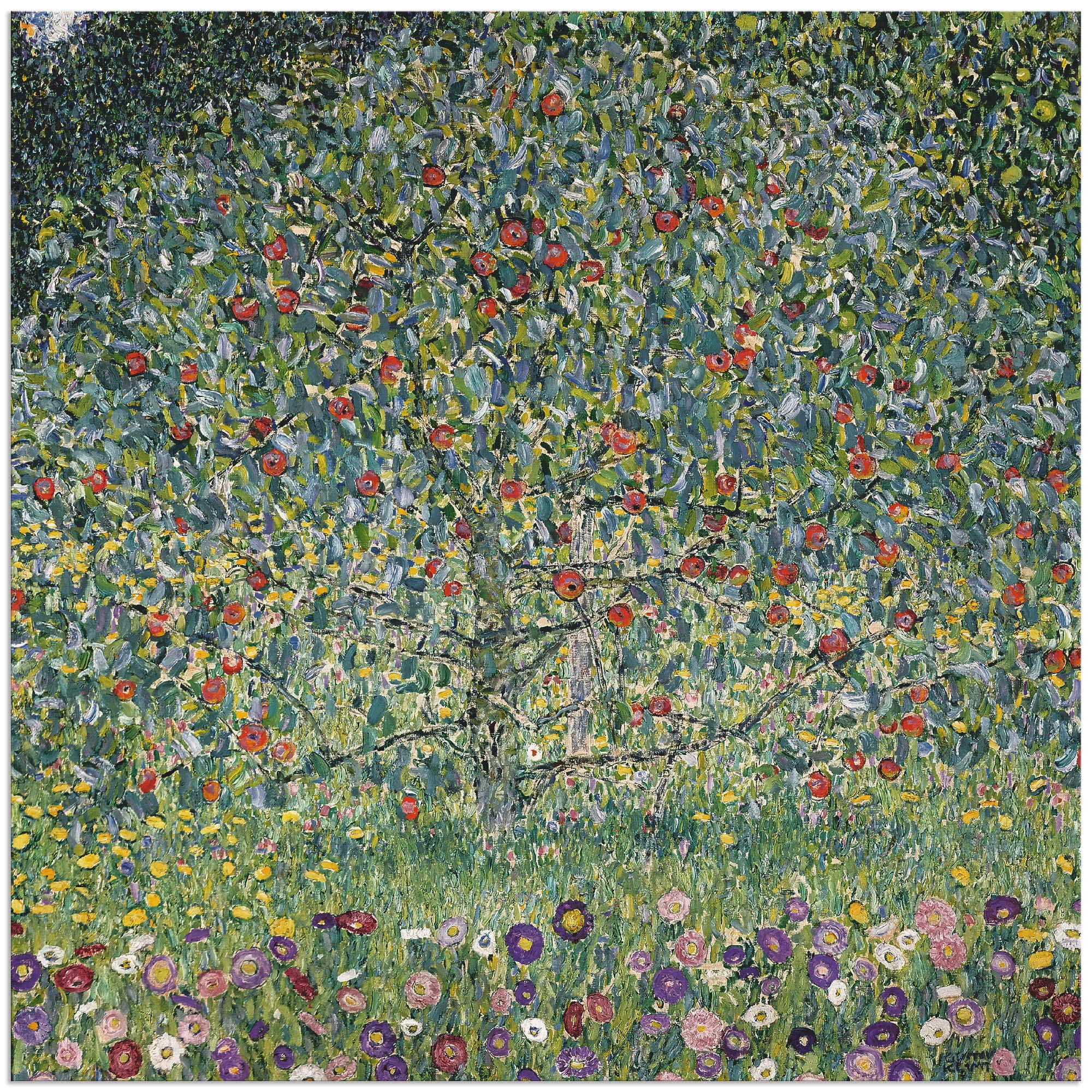 artland-garten-alubild-50x50-cm-klimt-bauerngarten-wetterfest image 8
