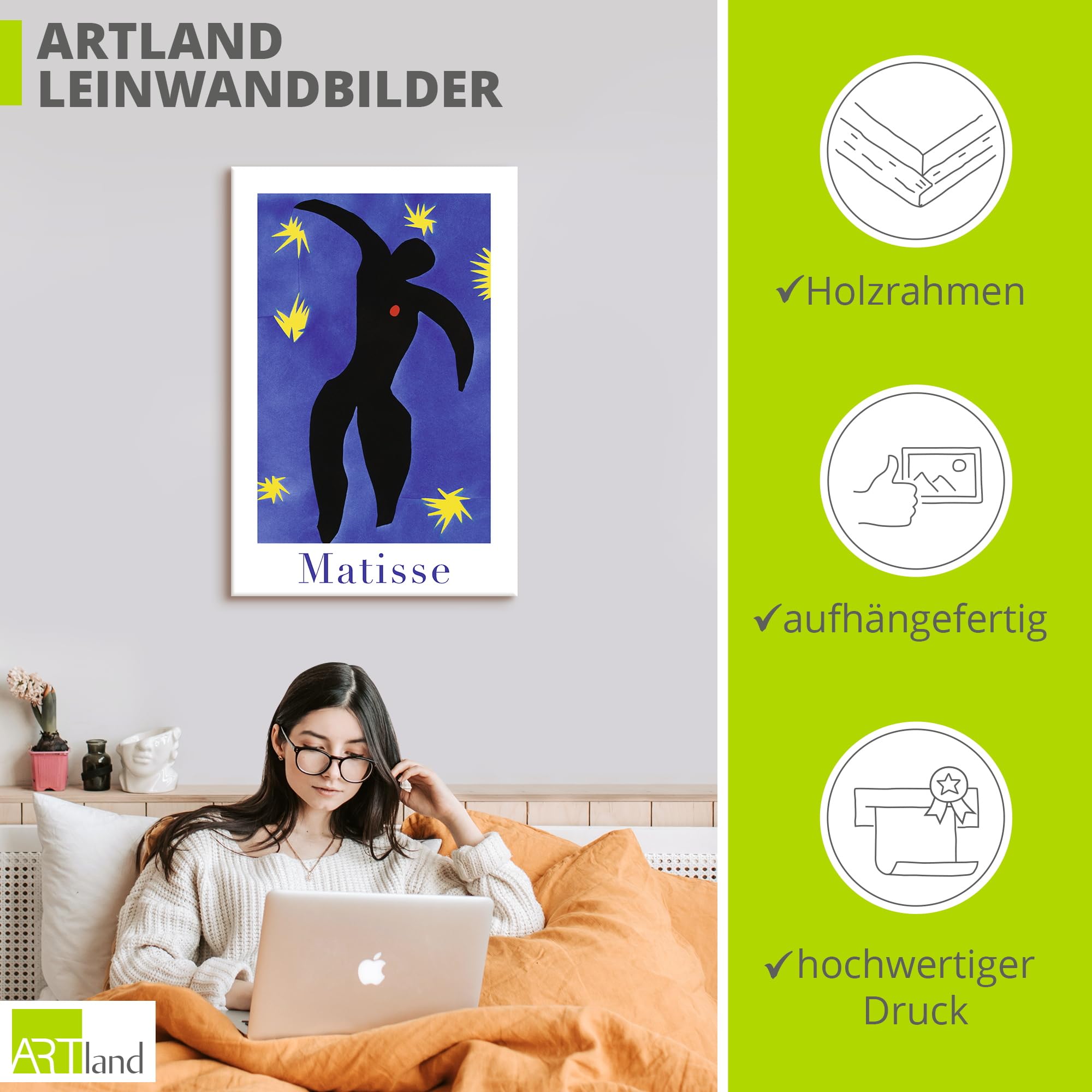 artland-leinwandbilder-u6de-matisse-ikarus-canvas-40x60-bunt image 3