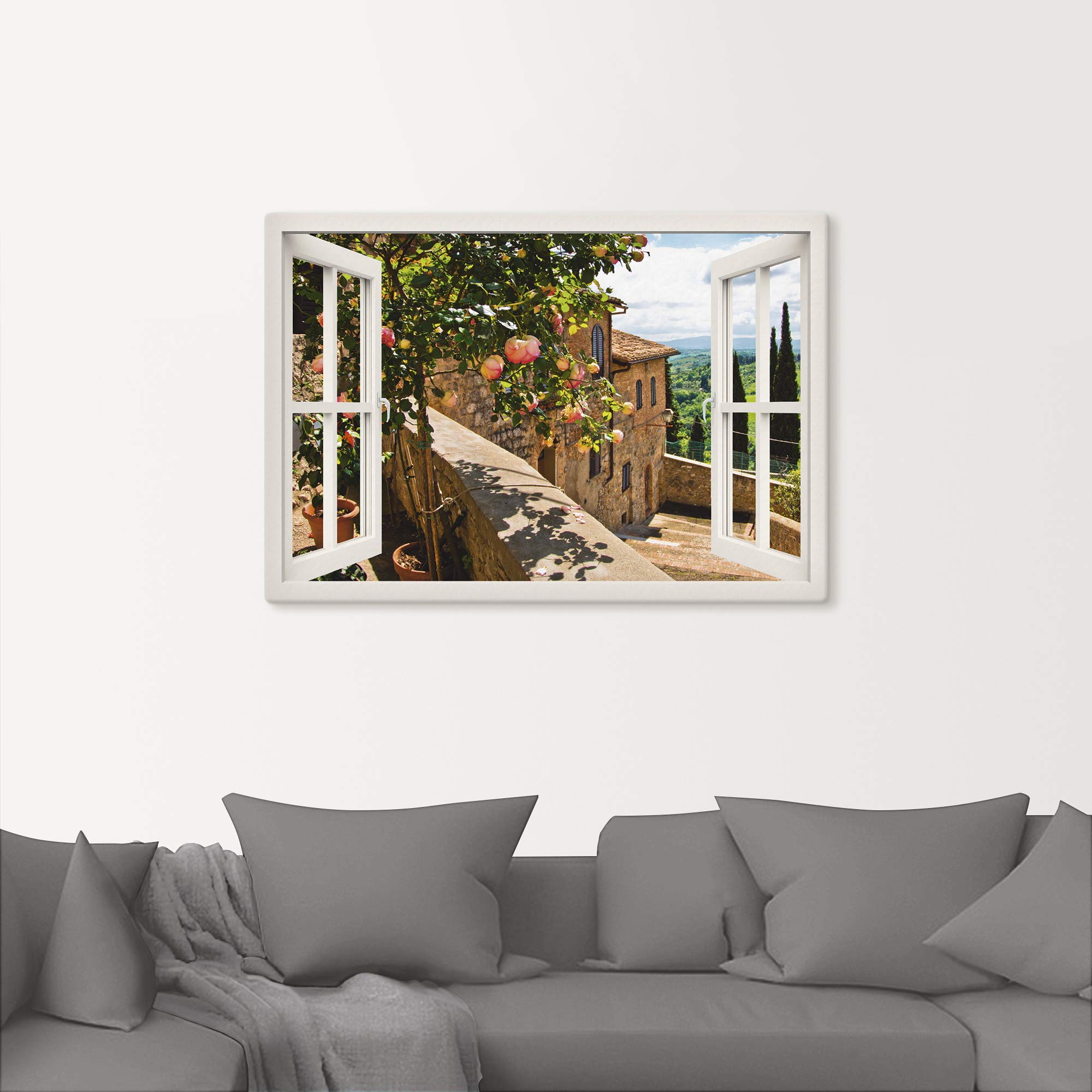 artland-leinwandbilder-t5qc-canvas-100x70-cm-rosen-balkon image 8