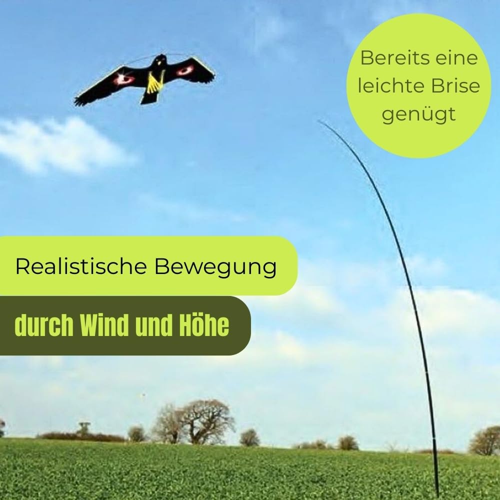 garpet-garten-vogelscheuche-drachen-falke-6-meter image 3