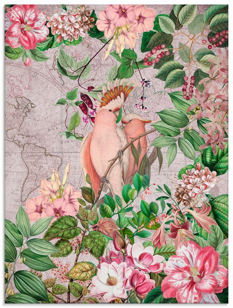 artland-glasbilder-u5gx-glasbild-wald-hirsch-40x40-cm image 8