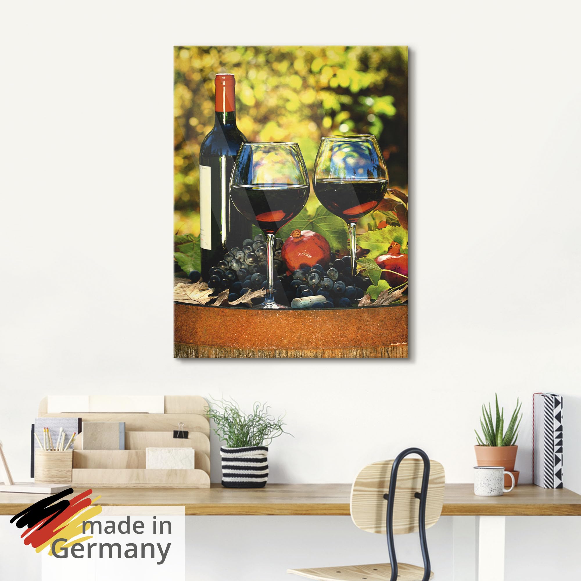artland-glasbilder-t5oi-glasbild-rotwein-toskana-herbst image 5