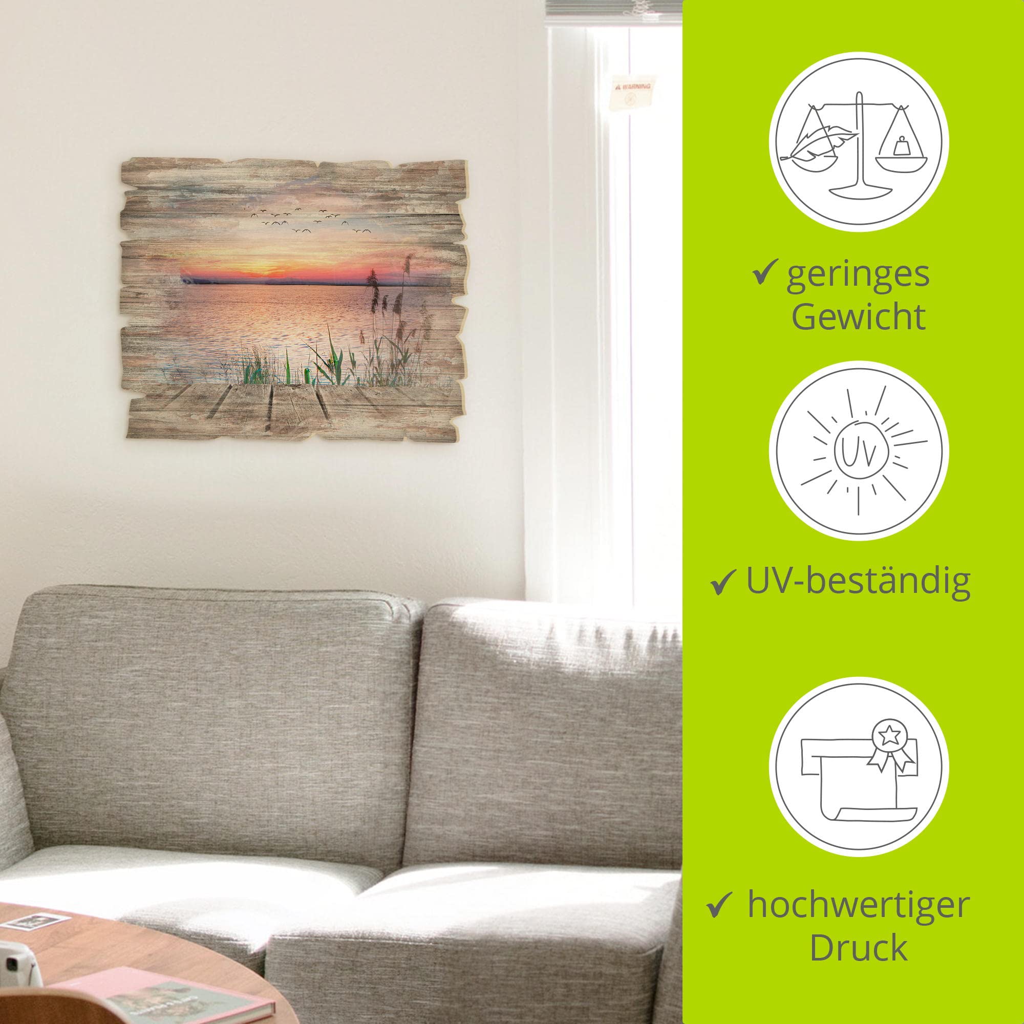 artland-holzbilder-steg-am-see-holzbild-40x30-cm-maritim image 3