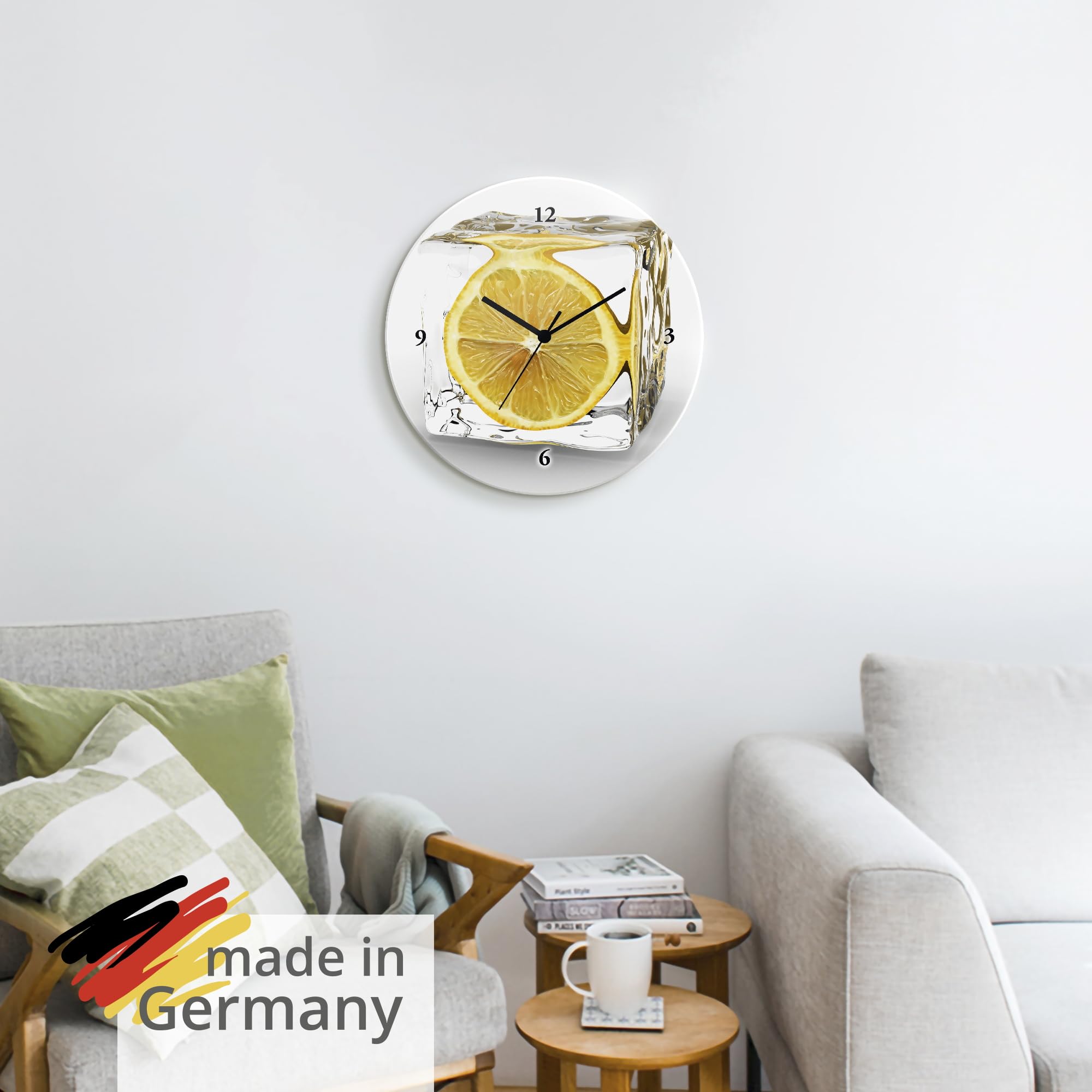 artland-wanduhren-t5xt-wanduhr-zitrone-im-eisw-rfel-30cm-lautlos image 6