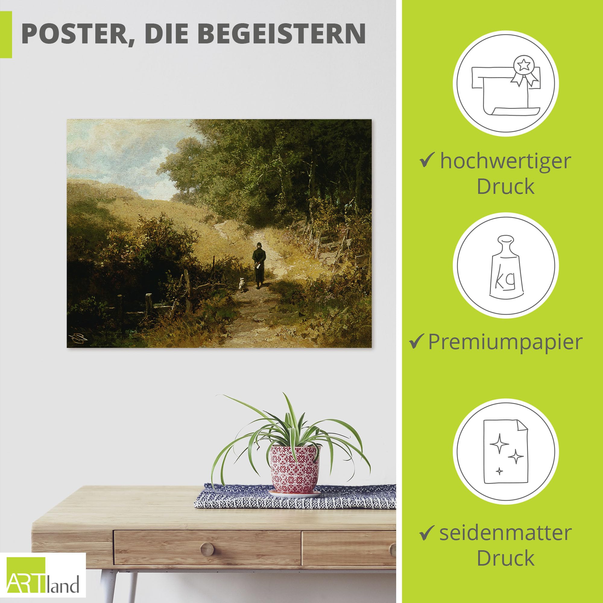 artland-kunstdrucke-t6jj-poster-40x30-dorfpfarrer image 2