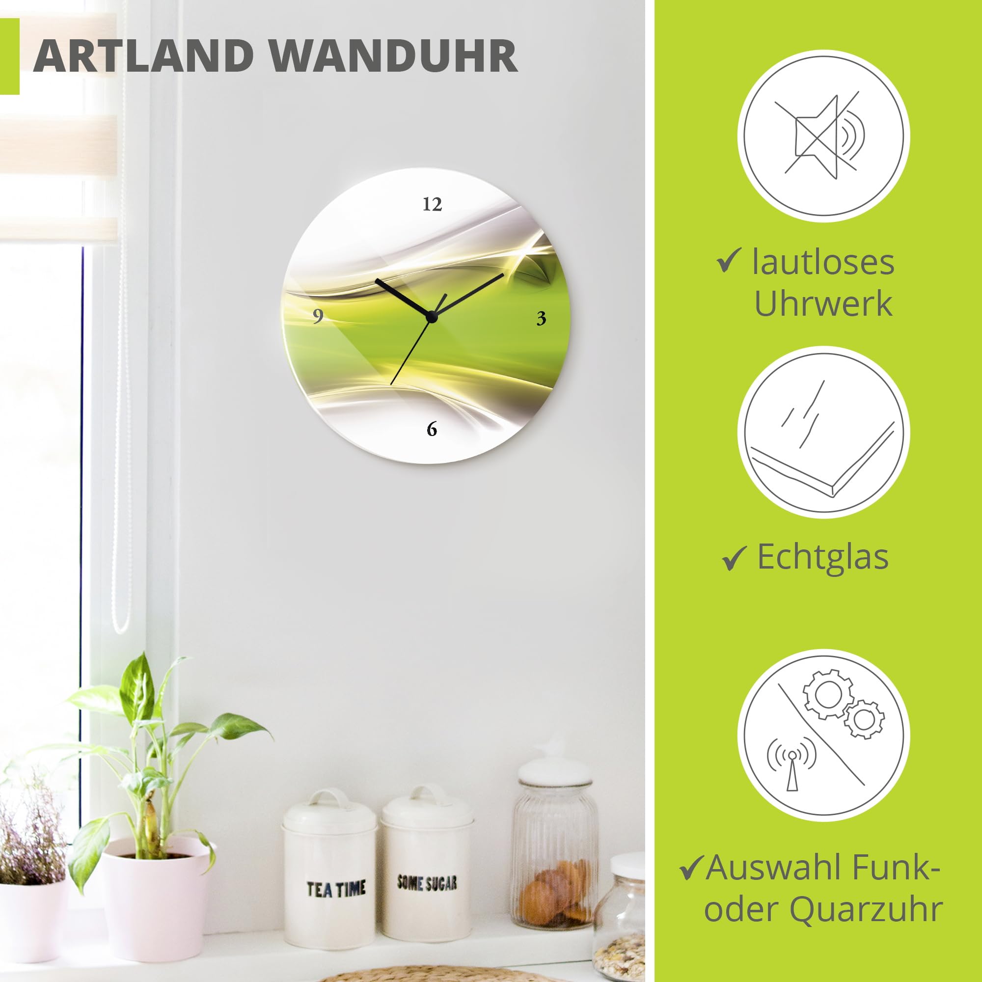 artland-wanduhren-t9hz-funkuhr-30-cm-abstrakt-glas image 2