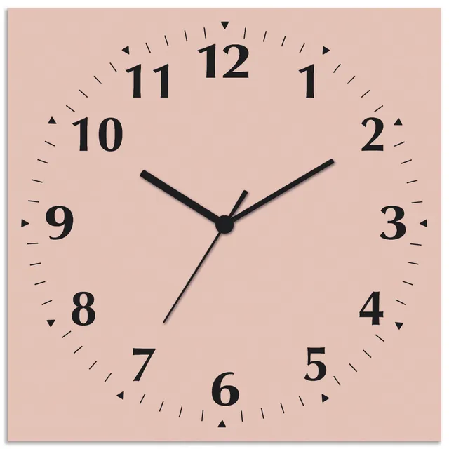 artland-wanduhren-s7kk-wanduhr-rosa-30x30-cm-lautlos image 1