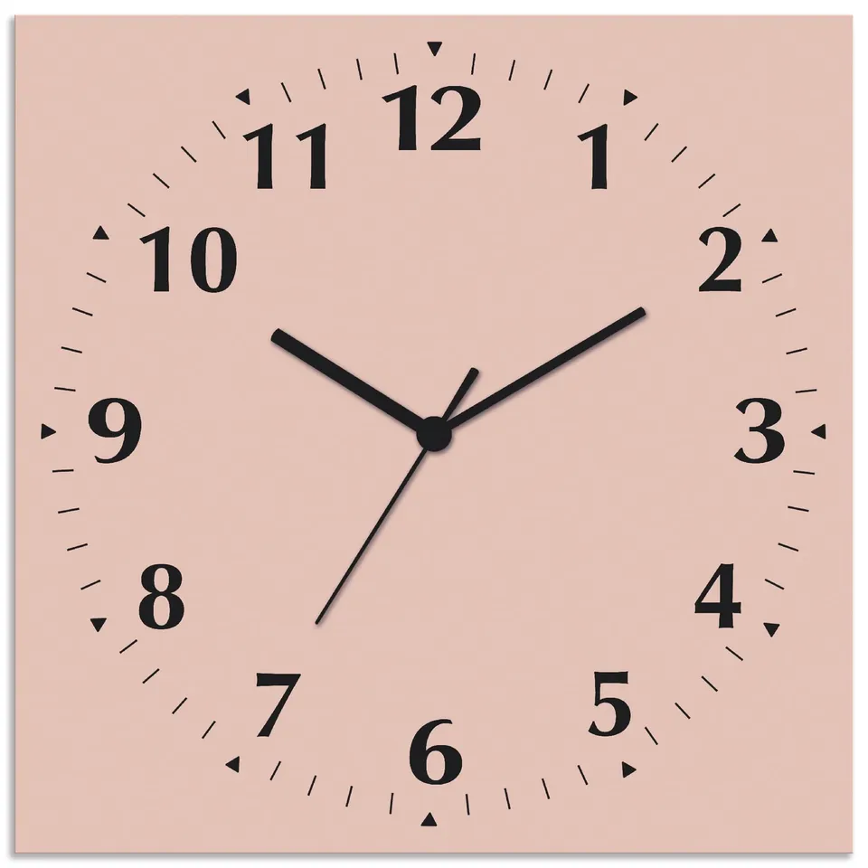 artland-wanduhren-s7kk-wanduhr-rosa-30x30-cm-lautlos image 1