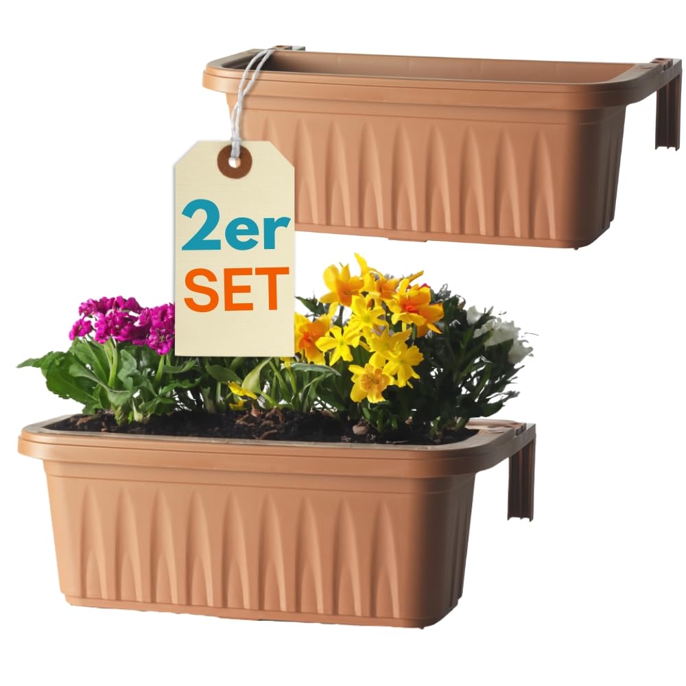 garpet-garten-blumenkasten-60-cm-terrakotta-mit-wasserspeicher-2er-set image 1