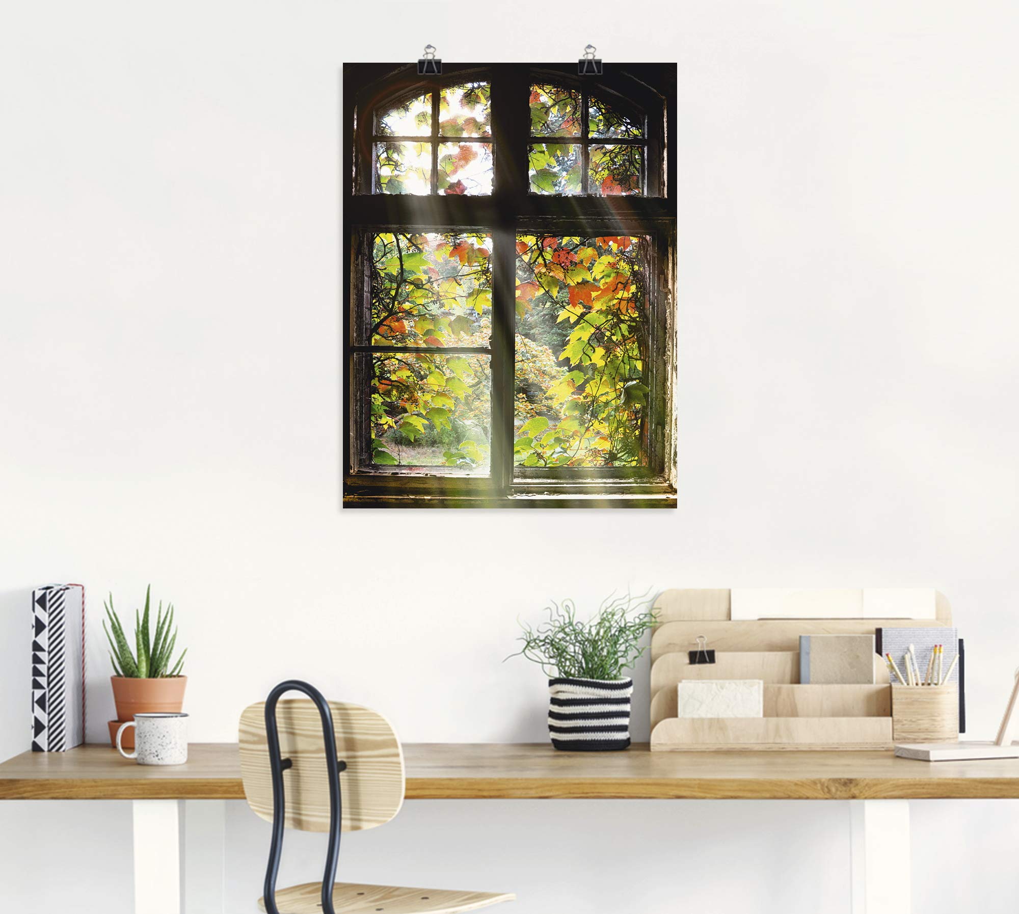 artland-kunstdrucke-poster-fenster-herbst-80x60-cm-wandposter image 7