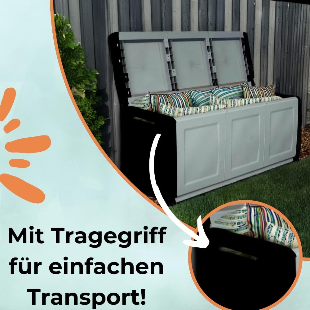 garpet-garten-gartenbox-410-l-kissenbox-wetterfest-xxl image 3