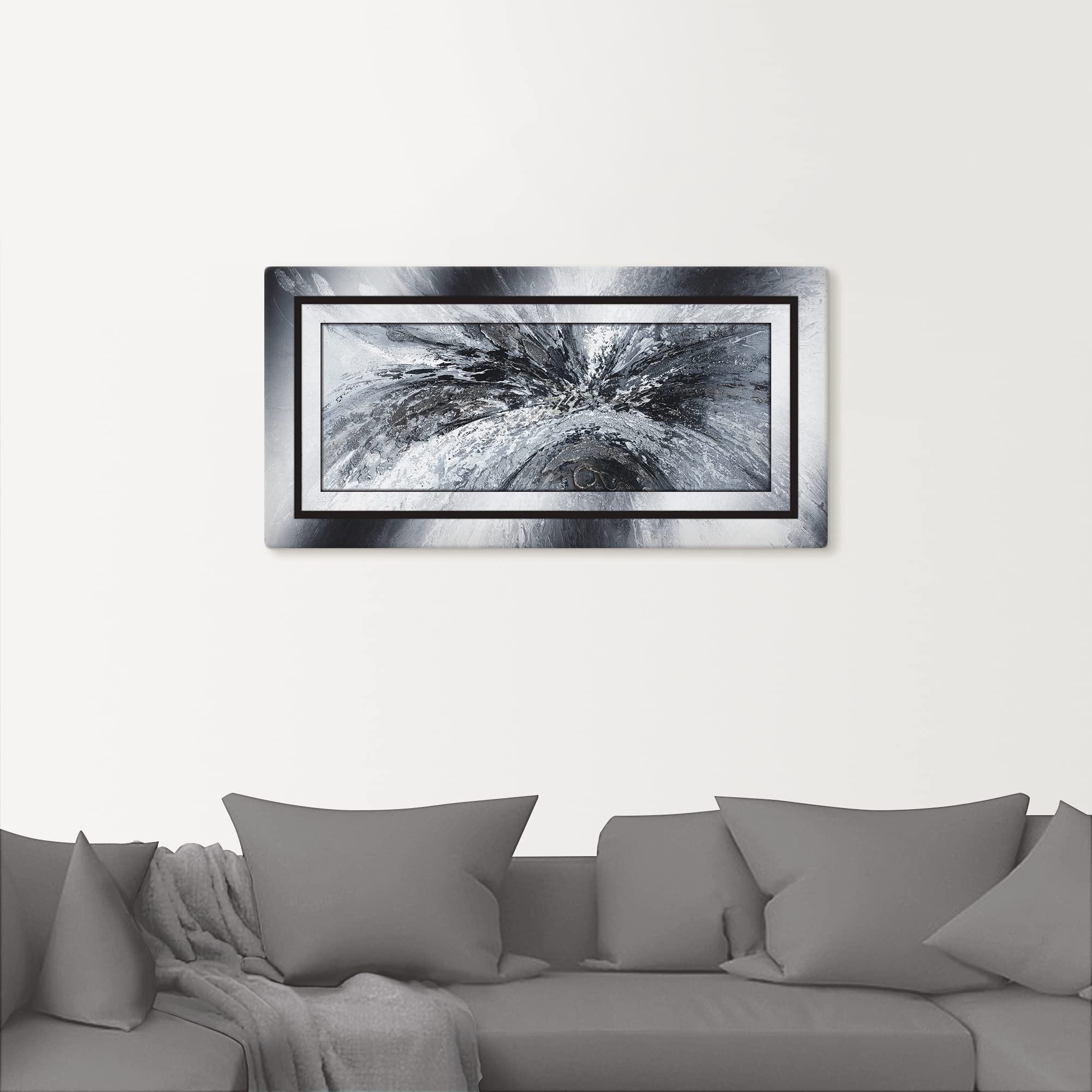 artland-leinwandbilder-canvas-60x30-schwarz-wei-abstrakt-c6pf image 8