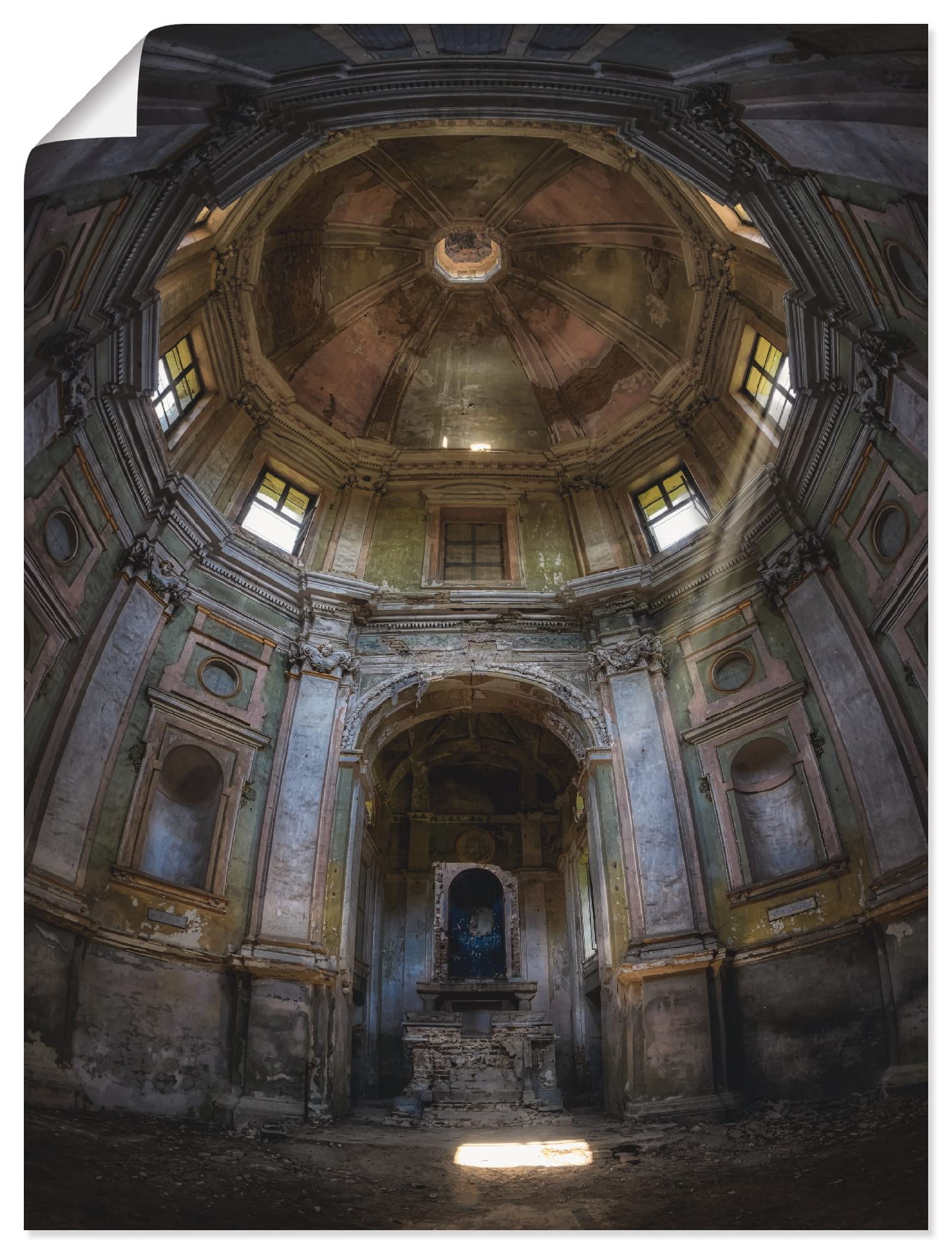 artland-kunstdrucke-treppenhaus-poster-60-x-80-cm-ungerahmt image 3