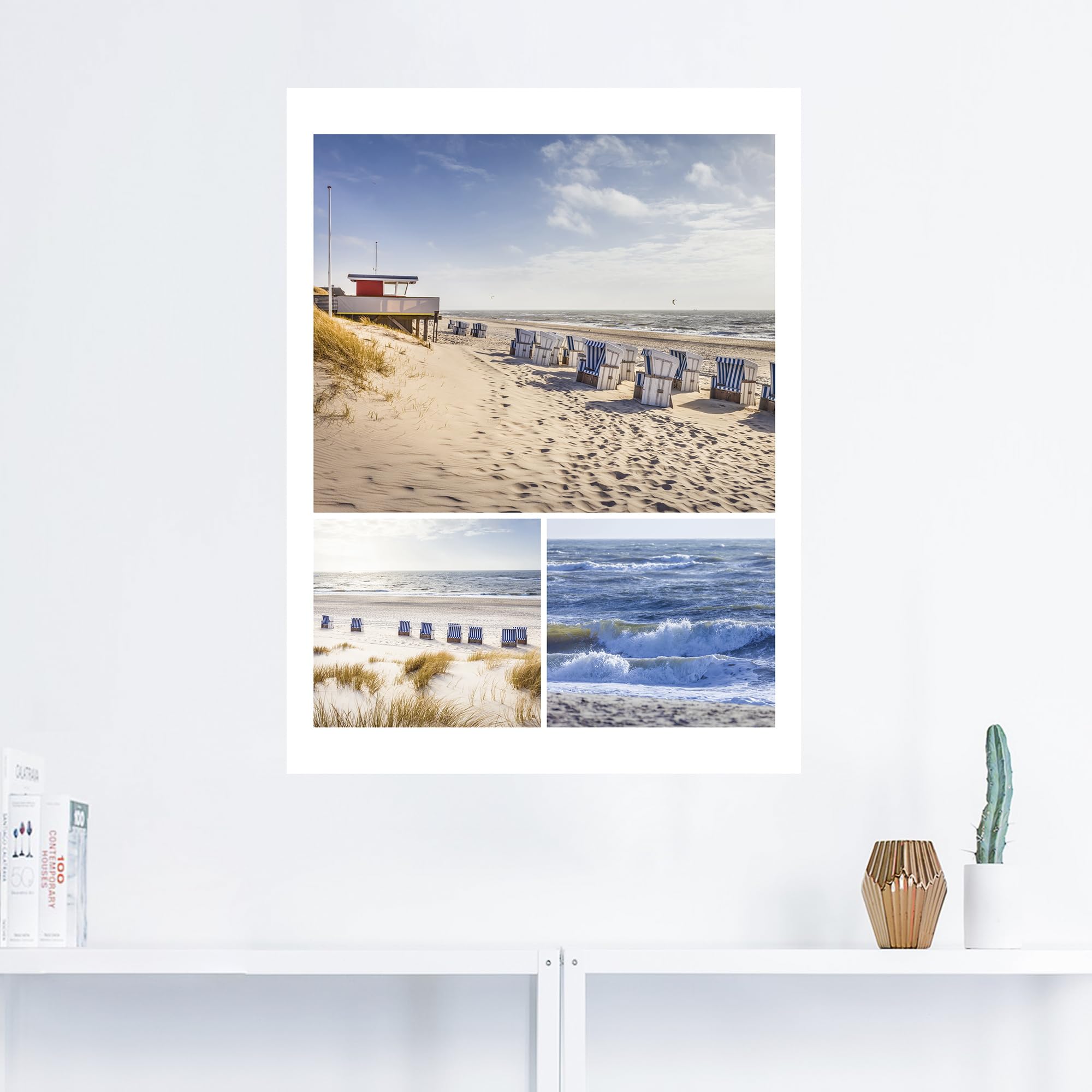 artland-wandaufkleber-sylt-strand-60x80-cm-vinyl-selbstklebend image 5
