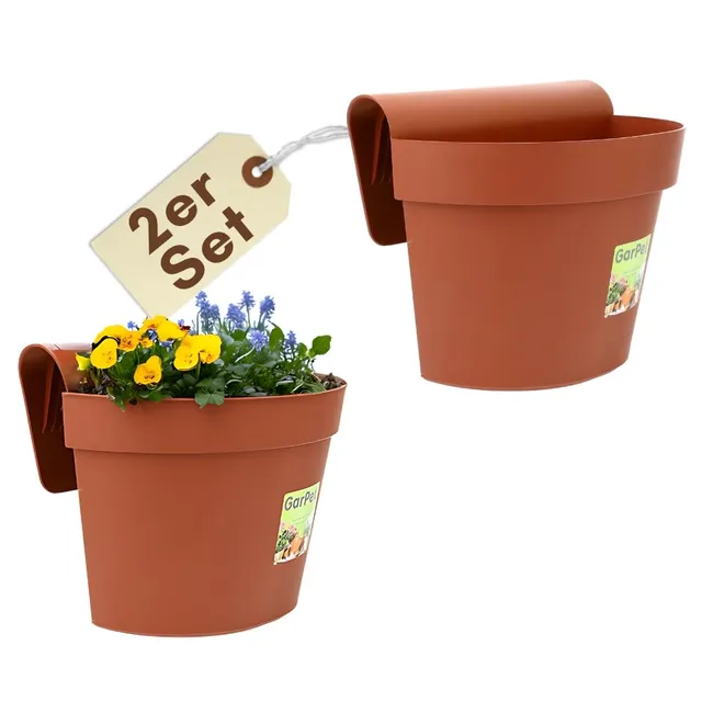 garpet-garten-gel-ndertopf-2er-set-terracotta-wasserspeicher image 1