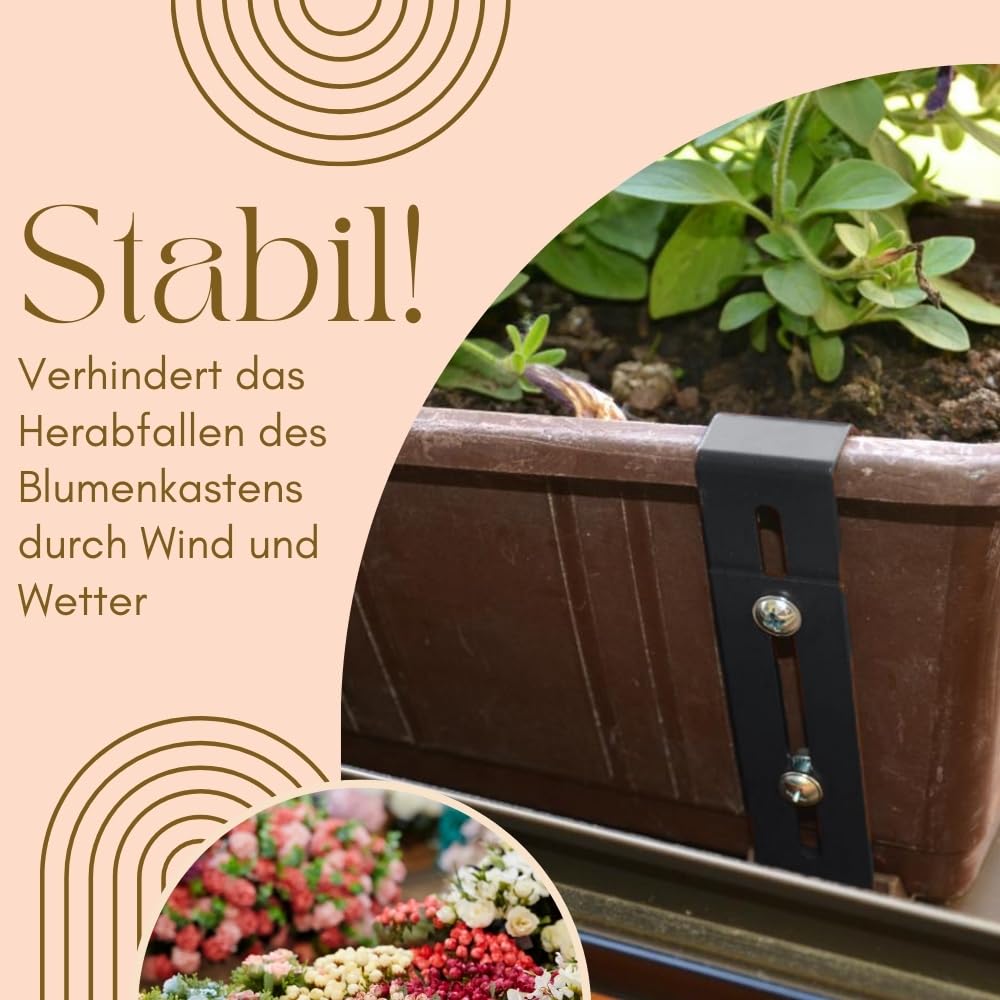 garpet-garten-blumenkastenhalterung-ohne-bohren-anthrazit-4er-set image 2