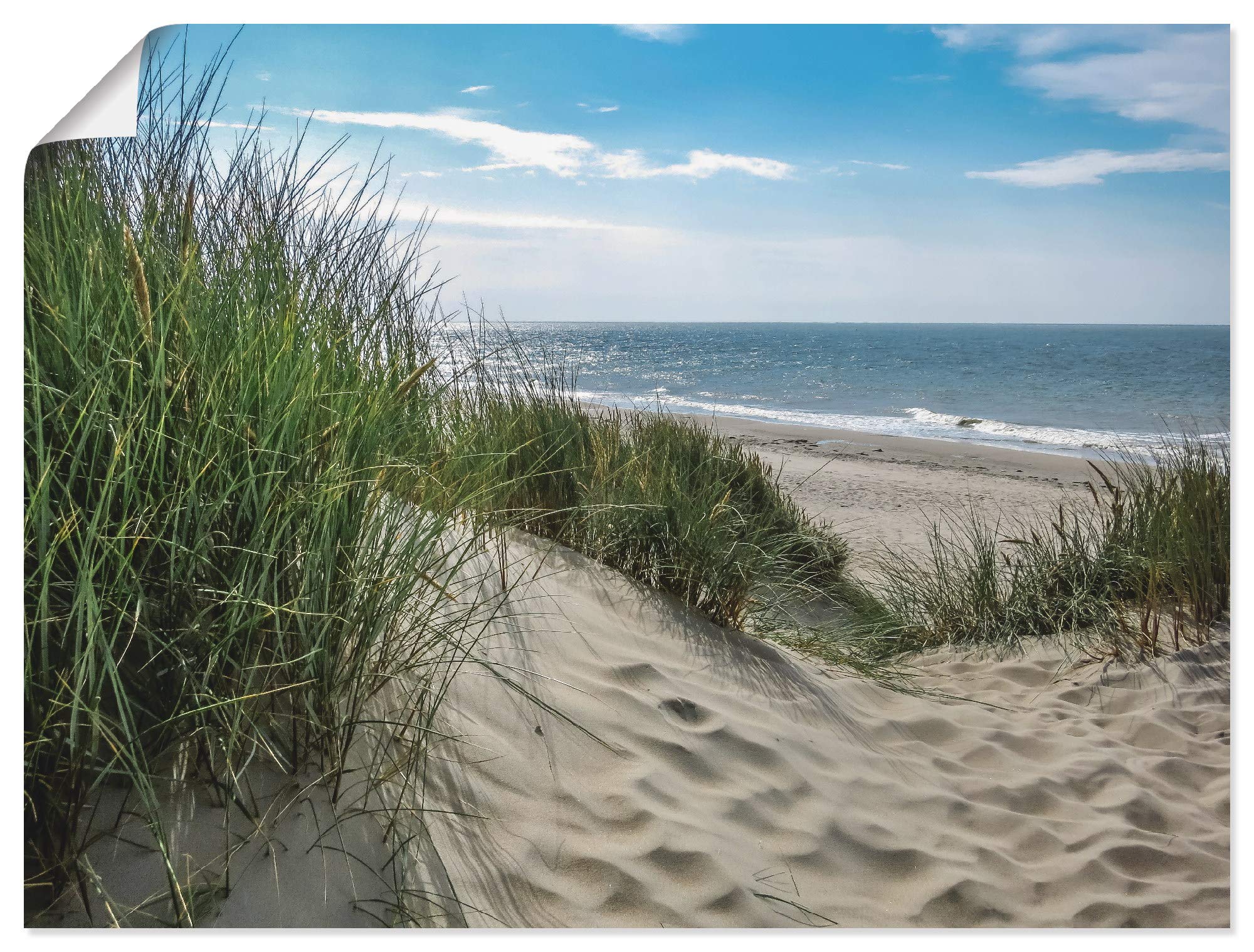 artland-strand-poster-80x60-cm-meer-maritim-t1oe image 1
