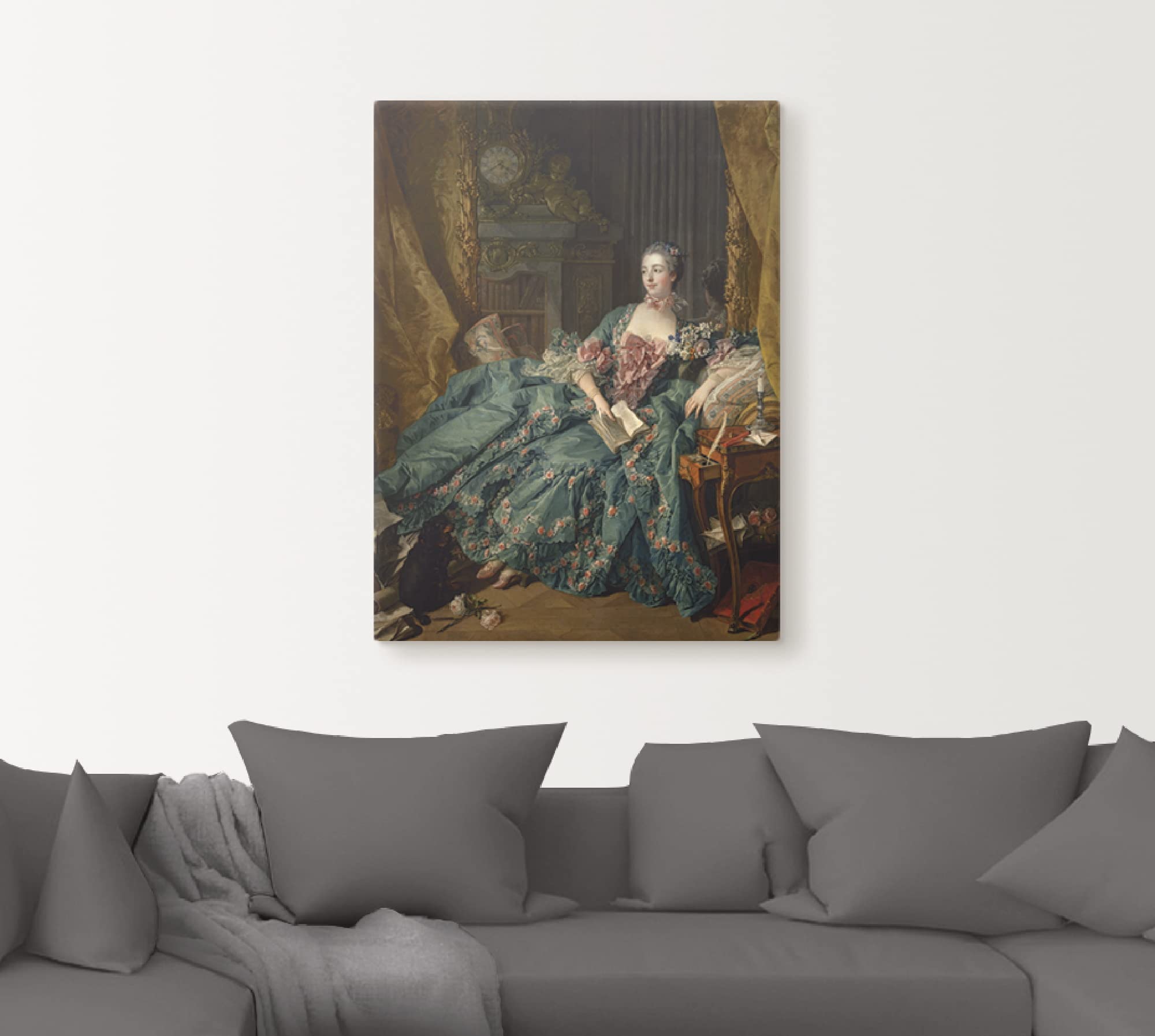 artland-leinwandbilder-marquise-de-pompadour-bild-40x30-rokoko image 8