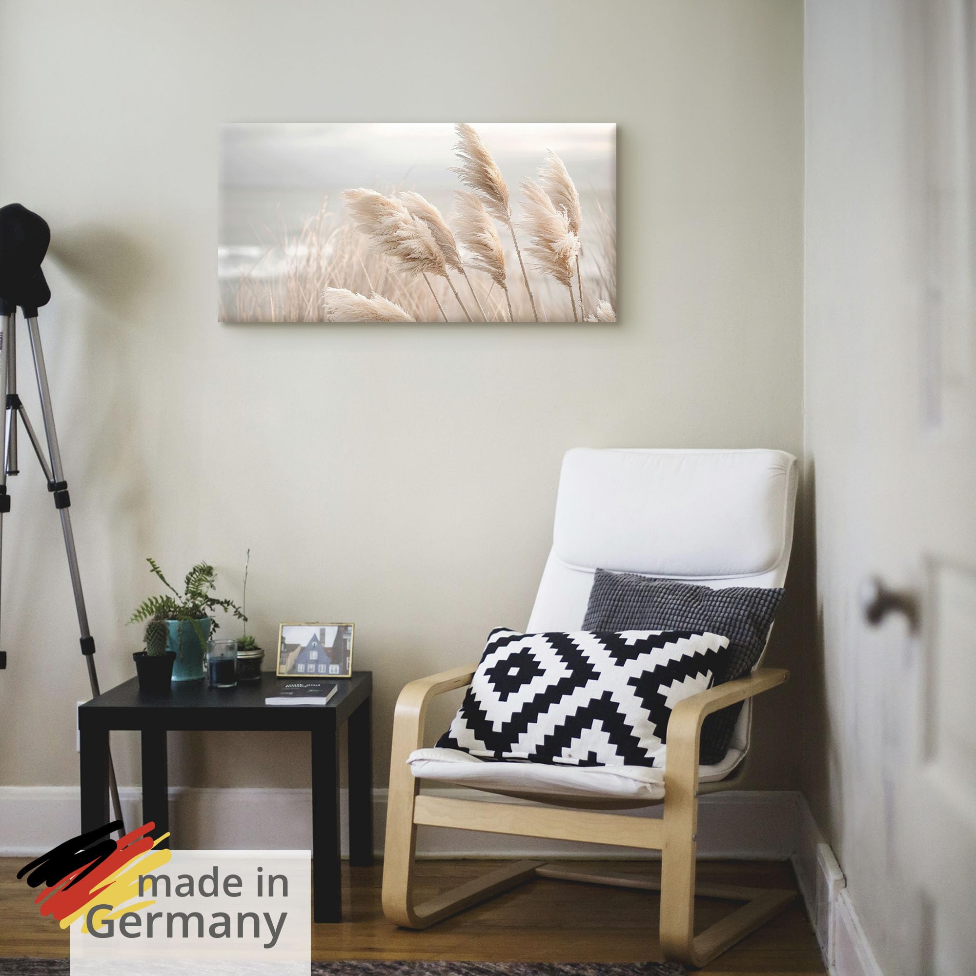artland-leinwandbilder-pampasgras-leinwand-60x30-cm-boho image 5