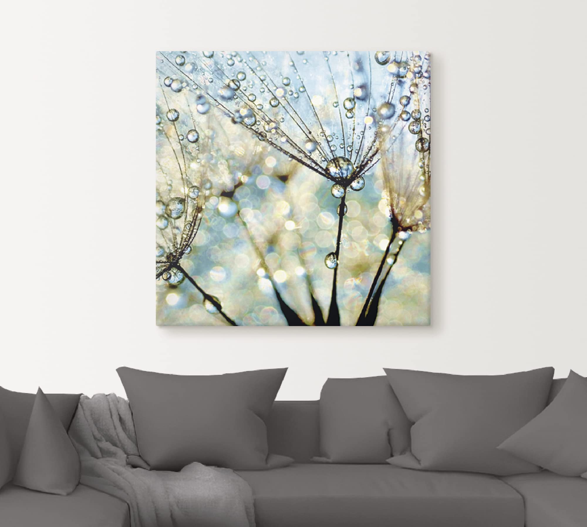 artland-leinwandbilder-pusteblume-blau-leinwandbild-40x40-blau image 8