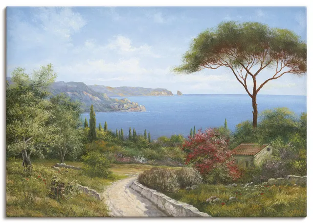 artland-leinwandbild-toskana-100x70-cm-landschaft image 1