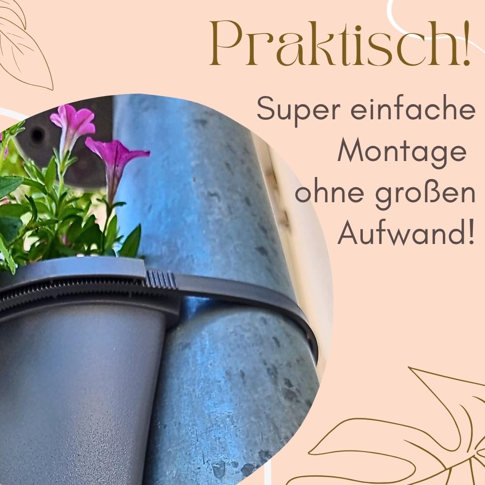 garpet-garten-fallrohr-blumentopf-grau-4er-set image 4