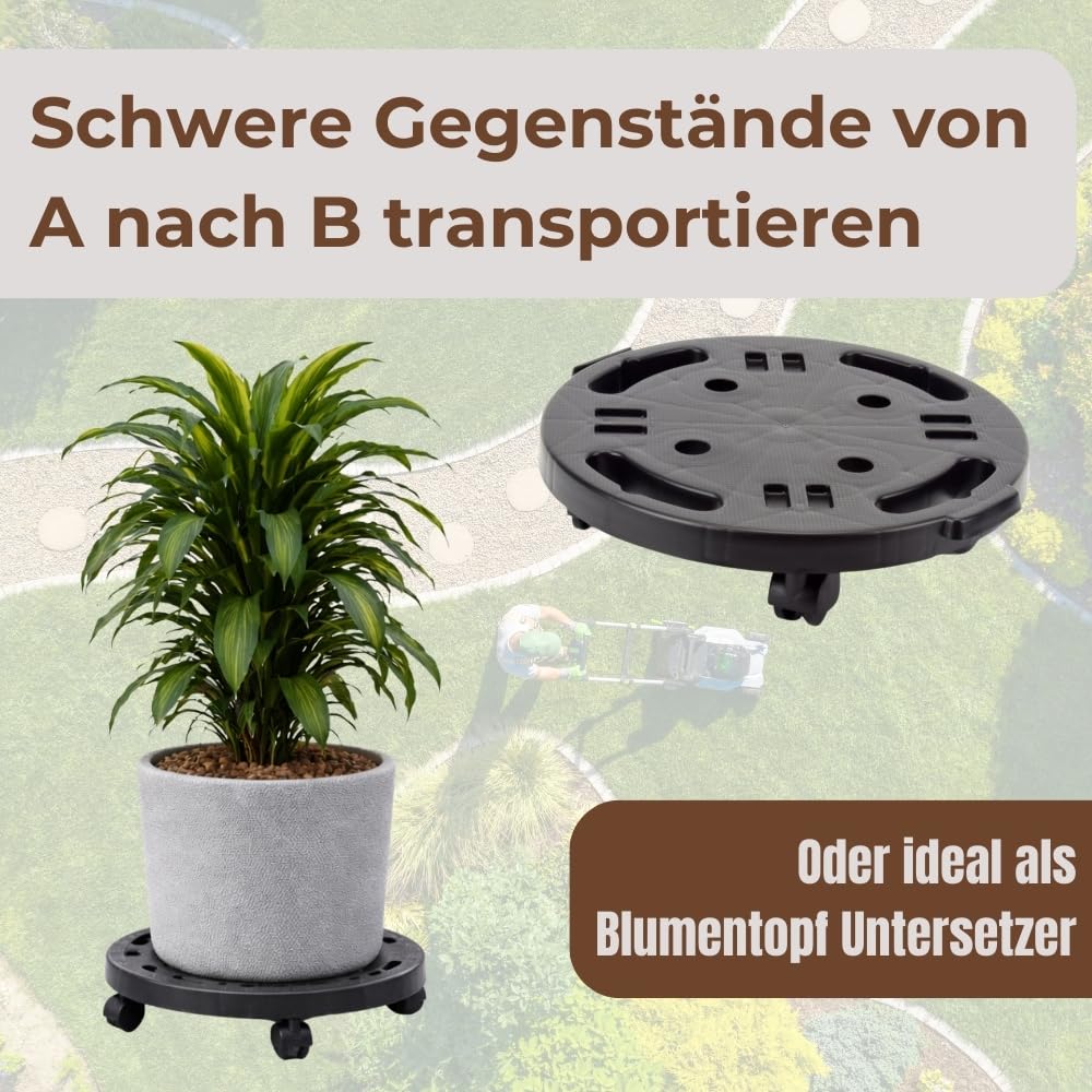 garpet-garten-pflanzenroller-rund-schwarz-30-cm image 4