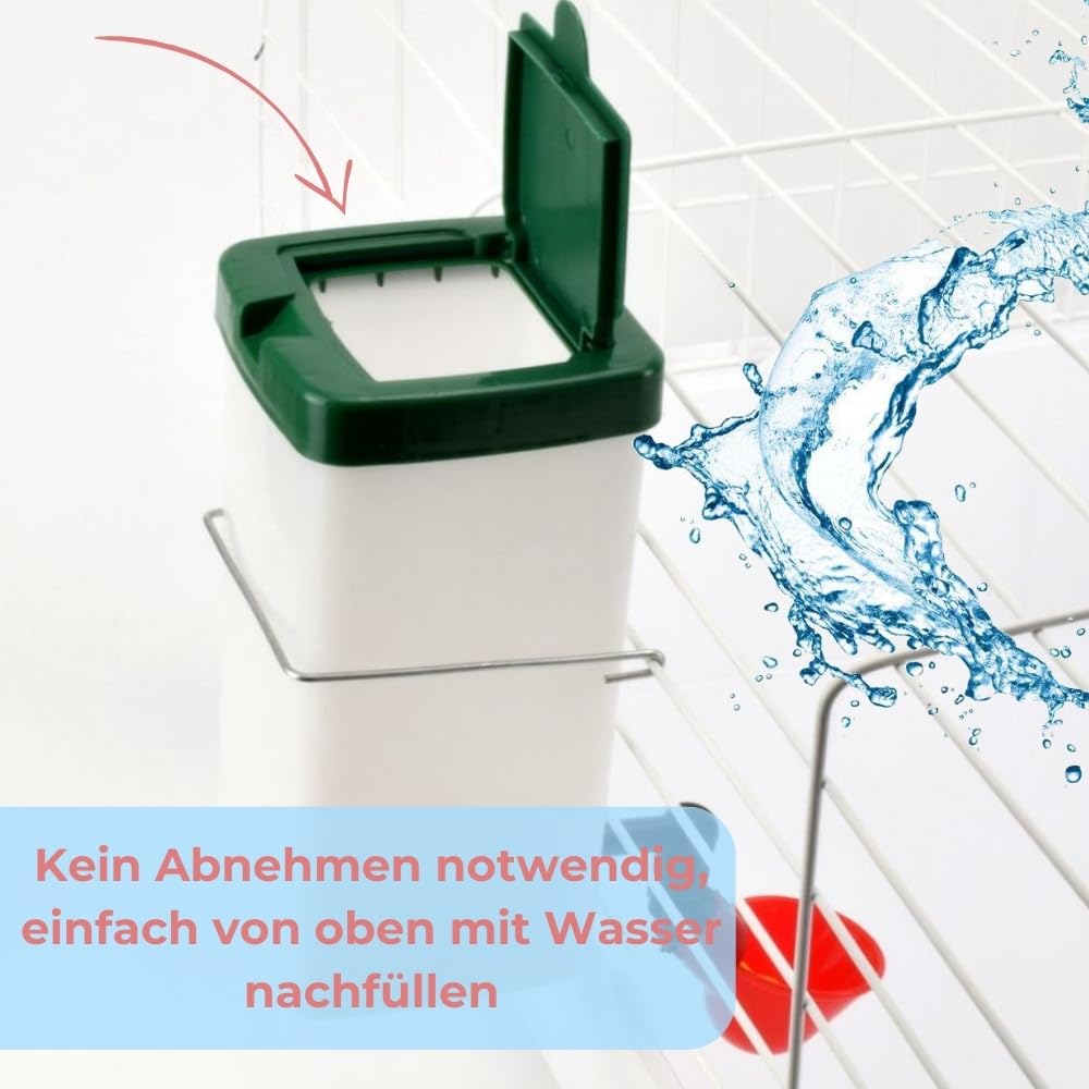 garpet-tierwelt-beckentr-nke-1000-ml-2er-set-mit-halterung image 5